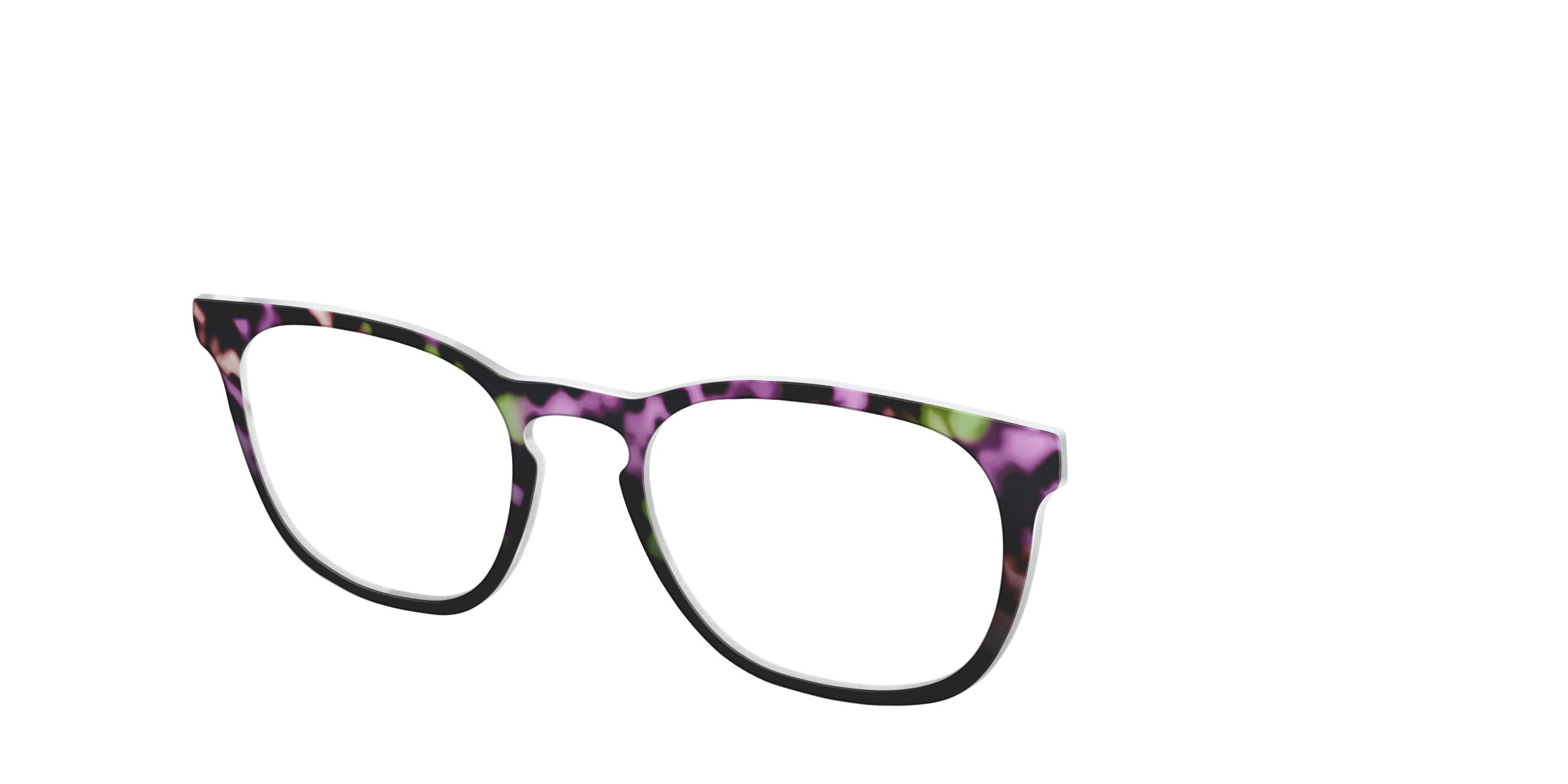 Pair Eyewear Solid Boysenberry Tortoise top occhiali Serra