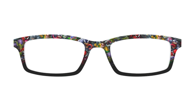 Pair Eyewear Collabs Spider-Man Villains top frame blu