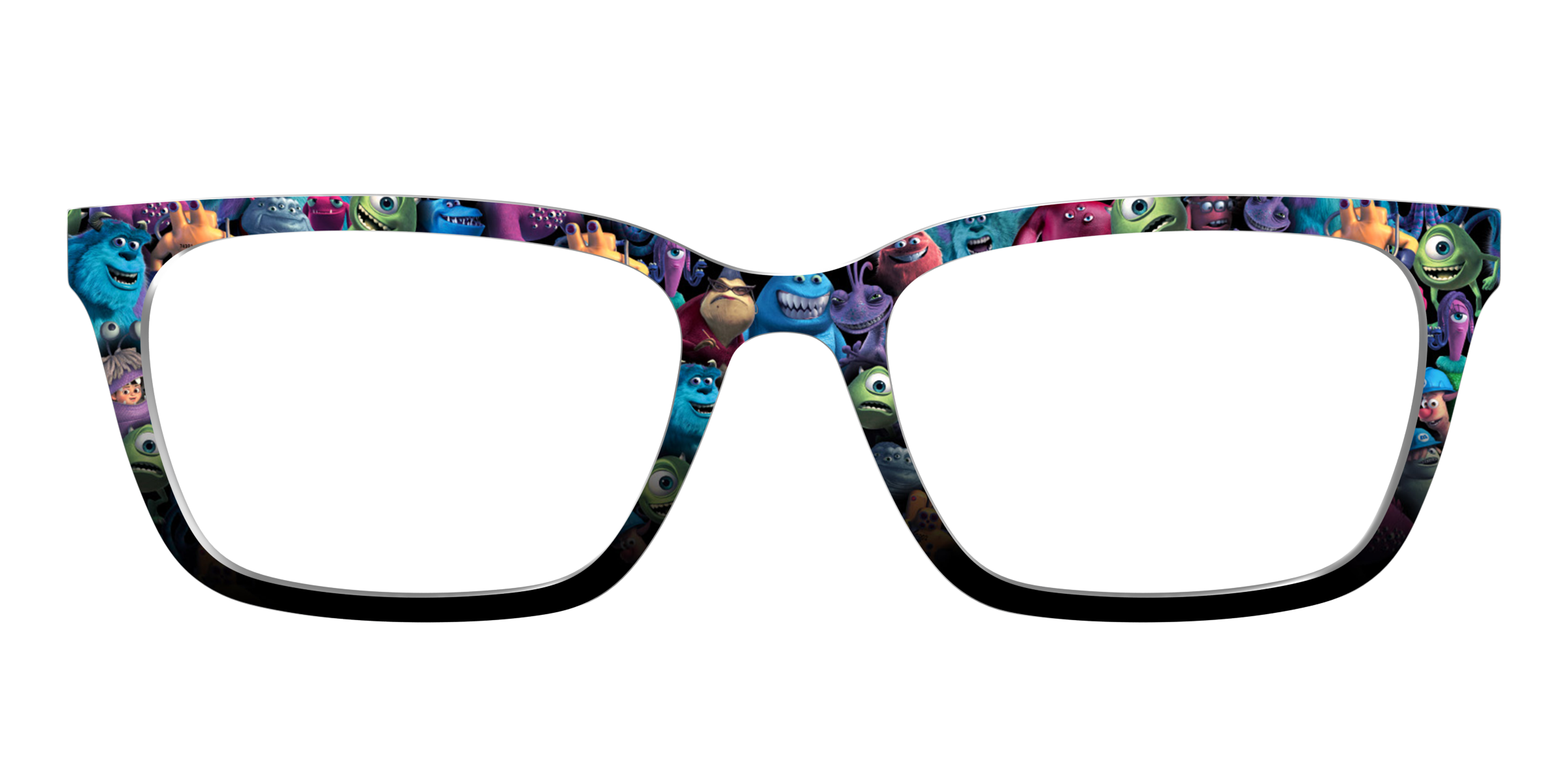 Pair Eyewear Collabs Monsters Inc top per occhiali blu