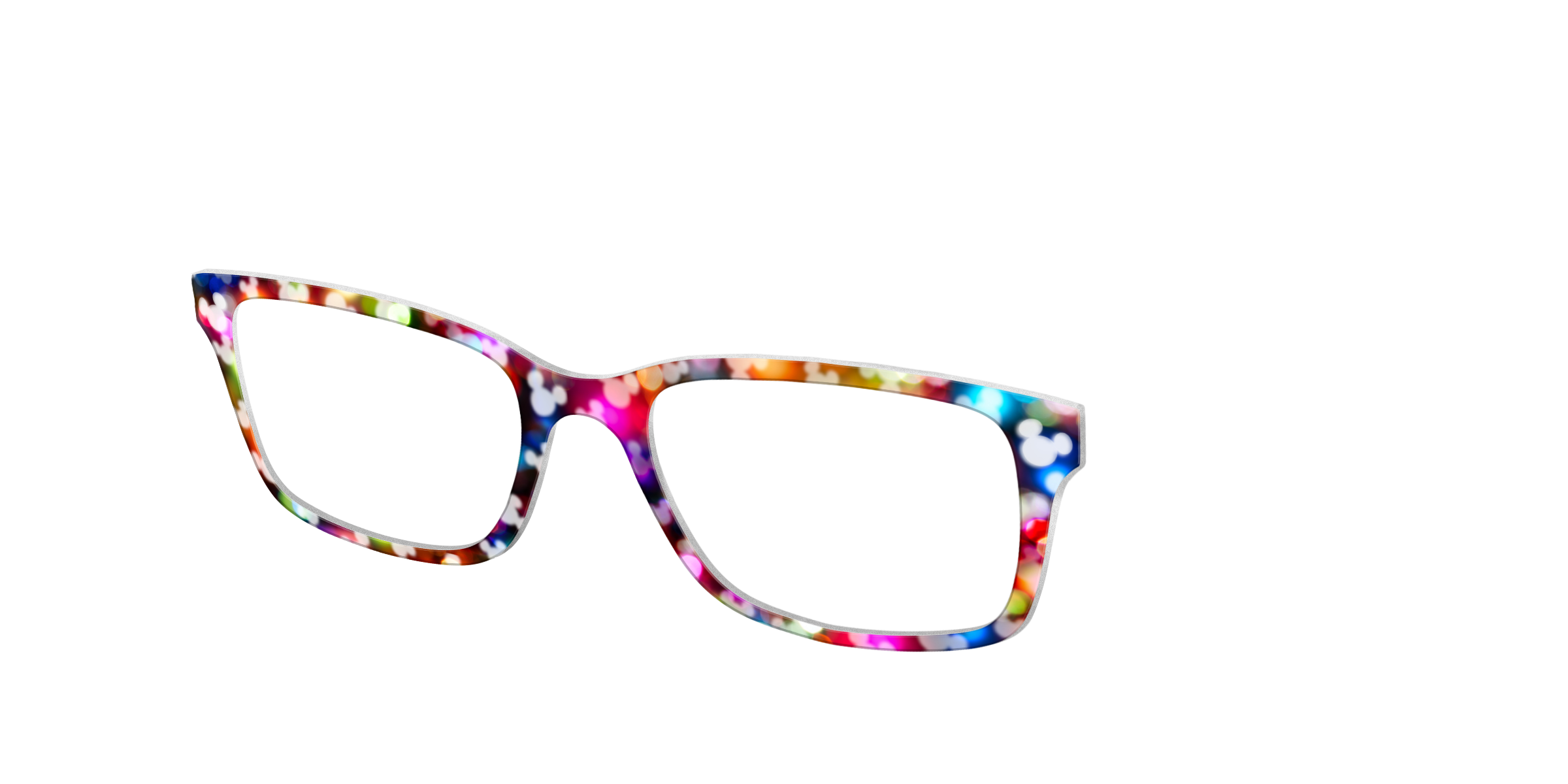 Pair Eyewear Collabs Mickey Bokeh top magnetico nero Disney