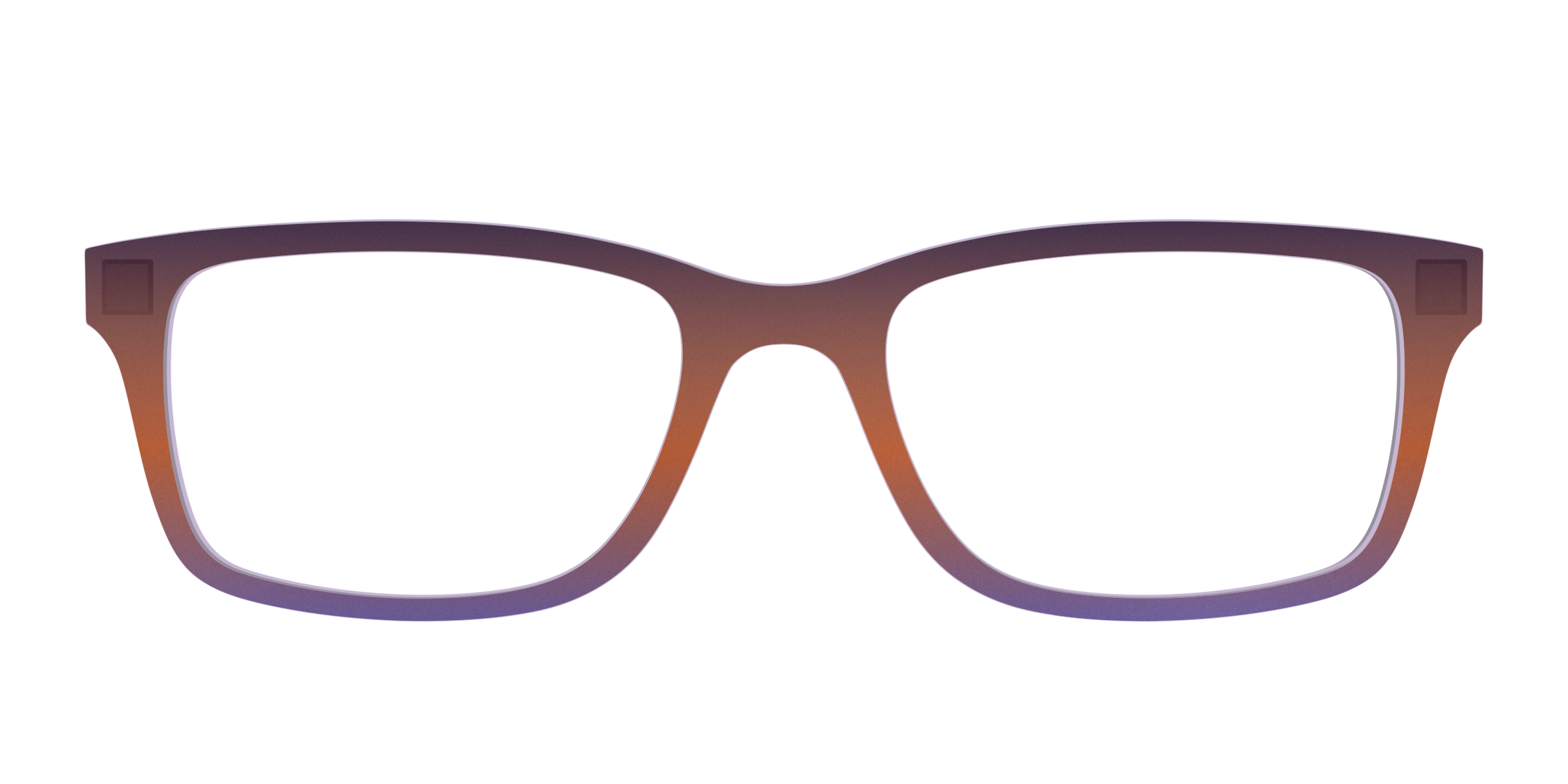 Pair Eyewear Design Tops Matte Midnight Violet topper sfumato