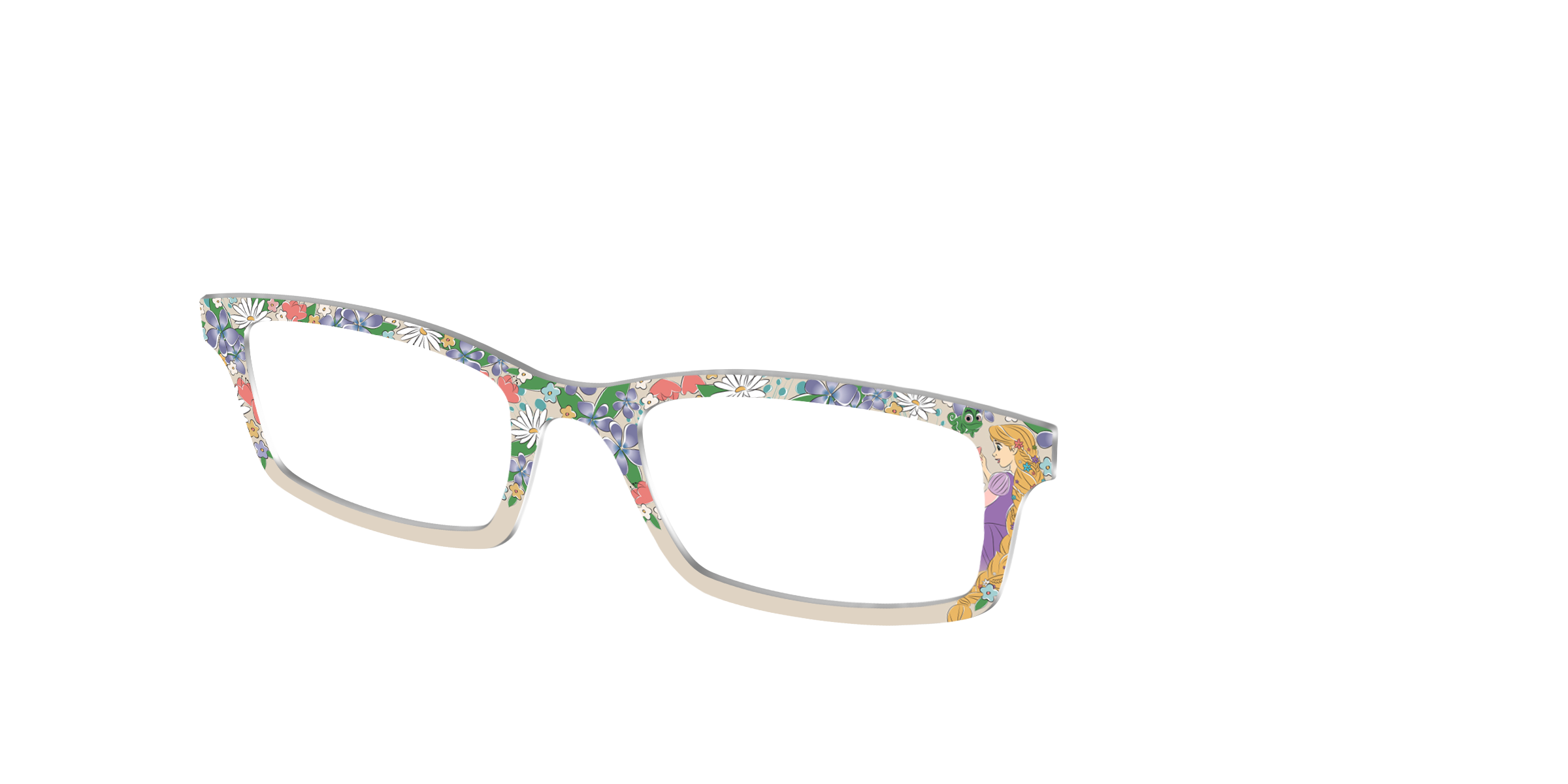 Pair Eyewear Collabs Rapunzel's Flower Crown top fiori