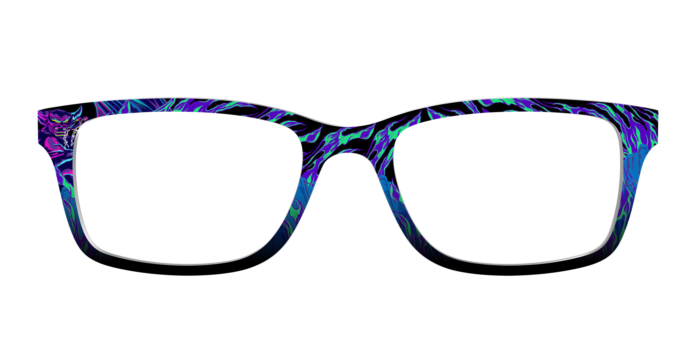 Pair Eyewear Collabs Fantasia's Chernabog top occhiali DY72