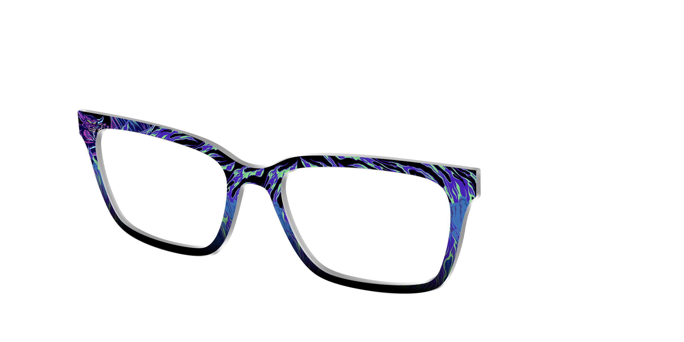 Pair Eyewear Collabs Fantasia's Chernabog top occhiali DY72