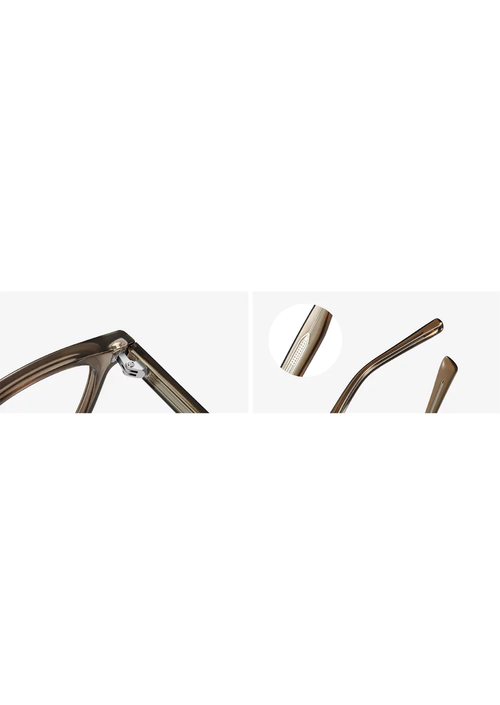 Ouyuan Glasses Frames 309010 montatura occhiali nero TR