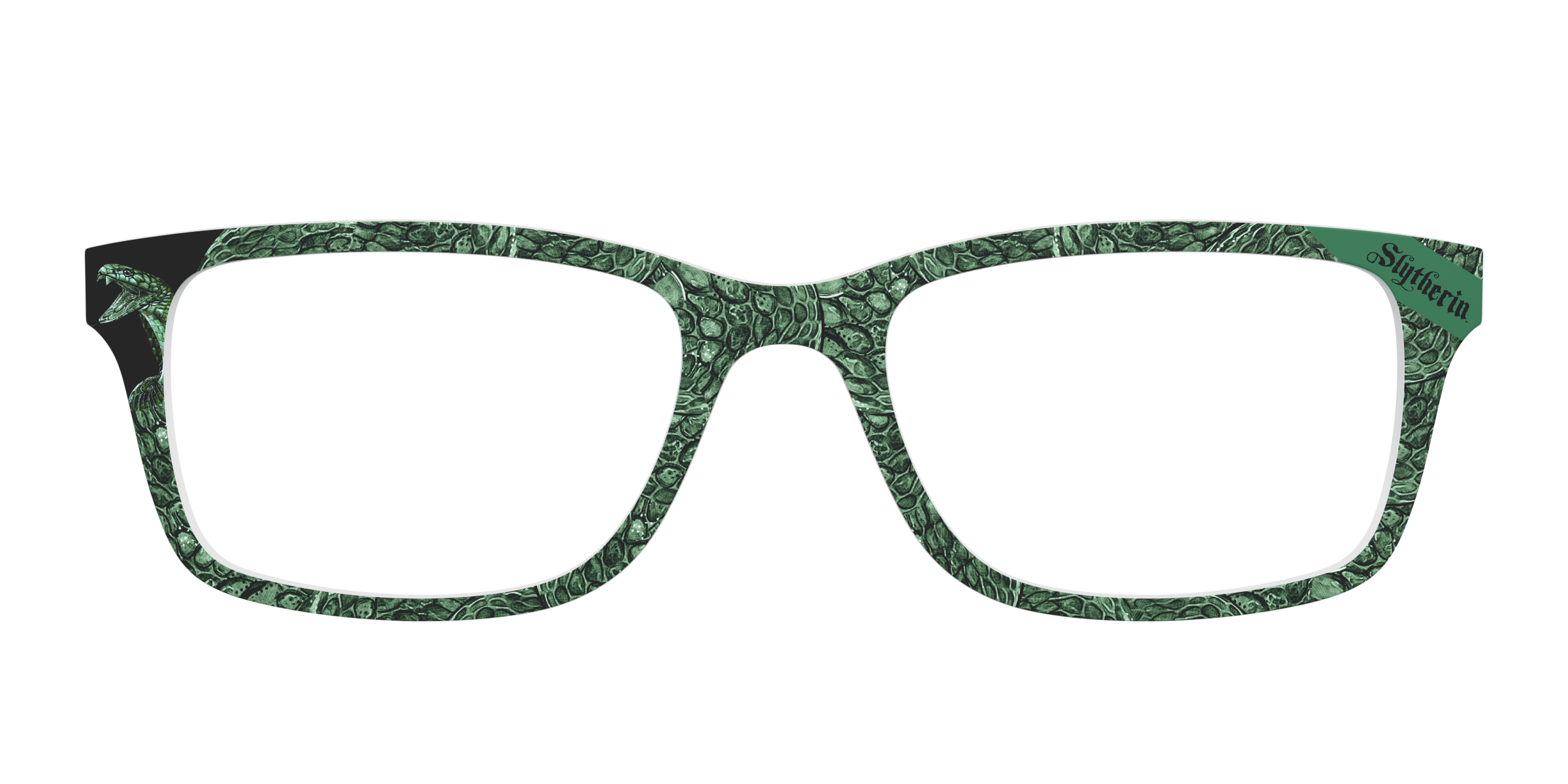 Pair Eyewear Collabs Slytherin Serpent top occhiali verde