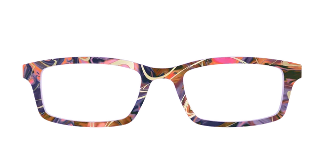 Pair Eyewear Design Tops Potion Marble Gold top per occhiali