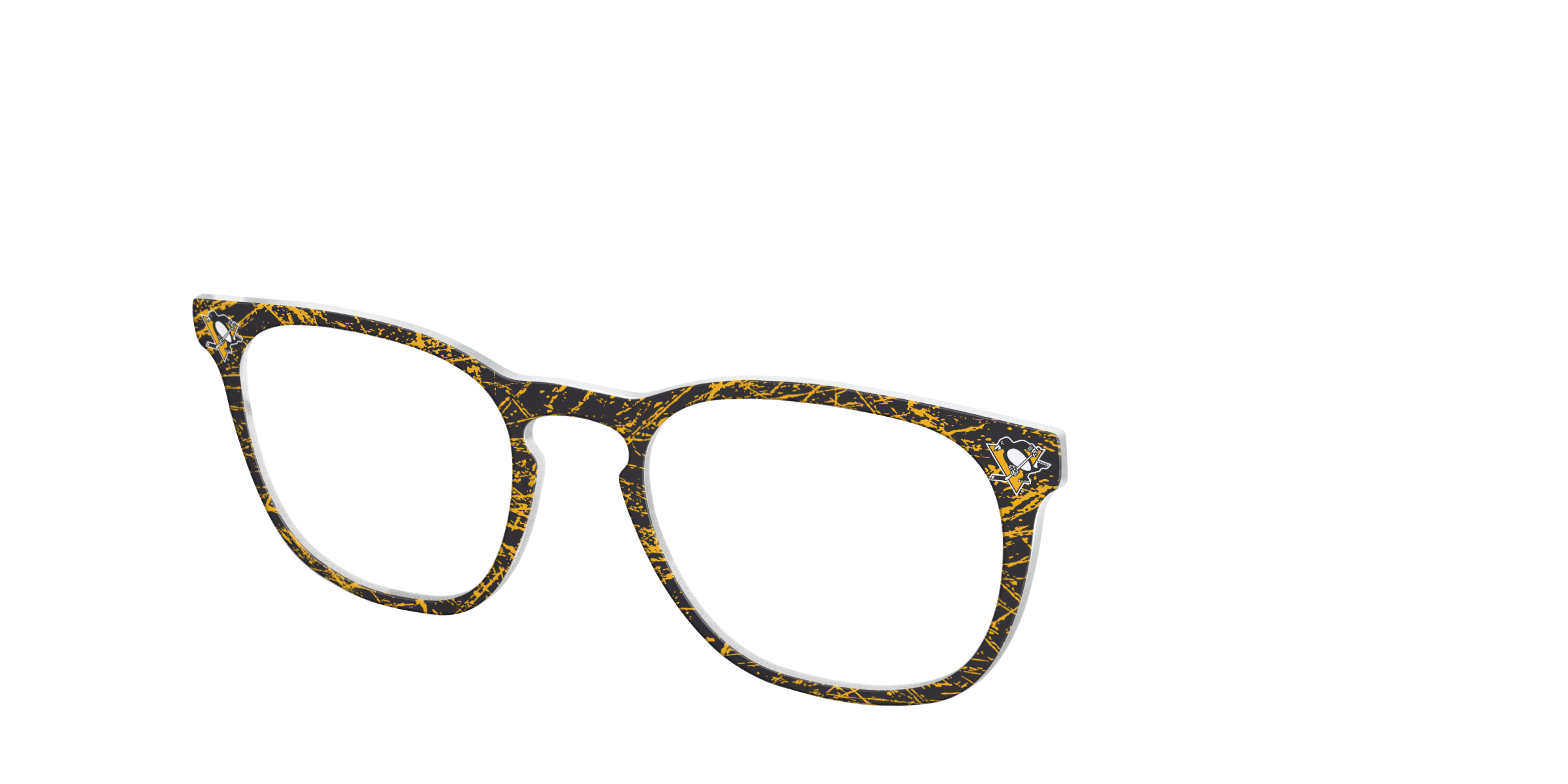 Pair Eyewear School Spirit Penguins Ice top magnetico nero giallo