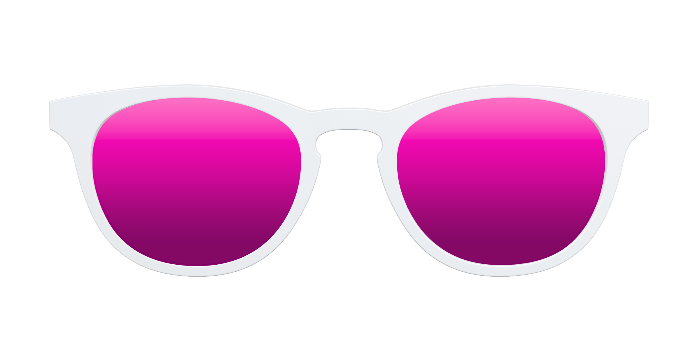 Pair Eyewear Sun Tops White top sole polarizzato bianco
