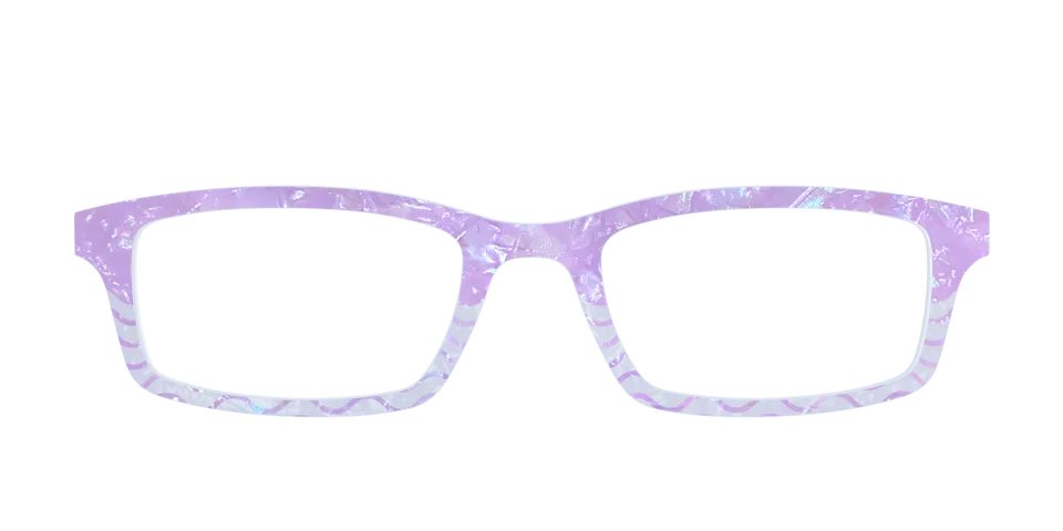 Pair Eyewear Design Tops Wavy Pearl Crystal Split topper Cedro