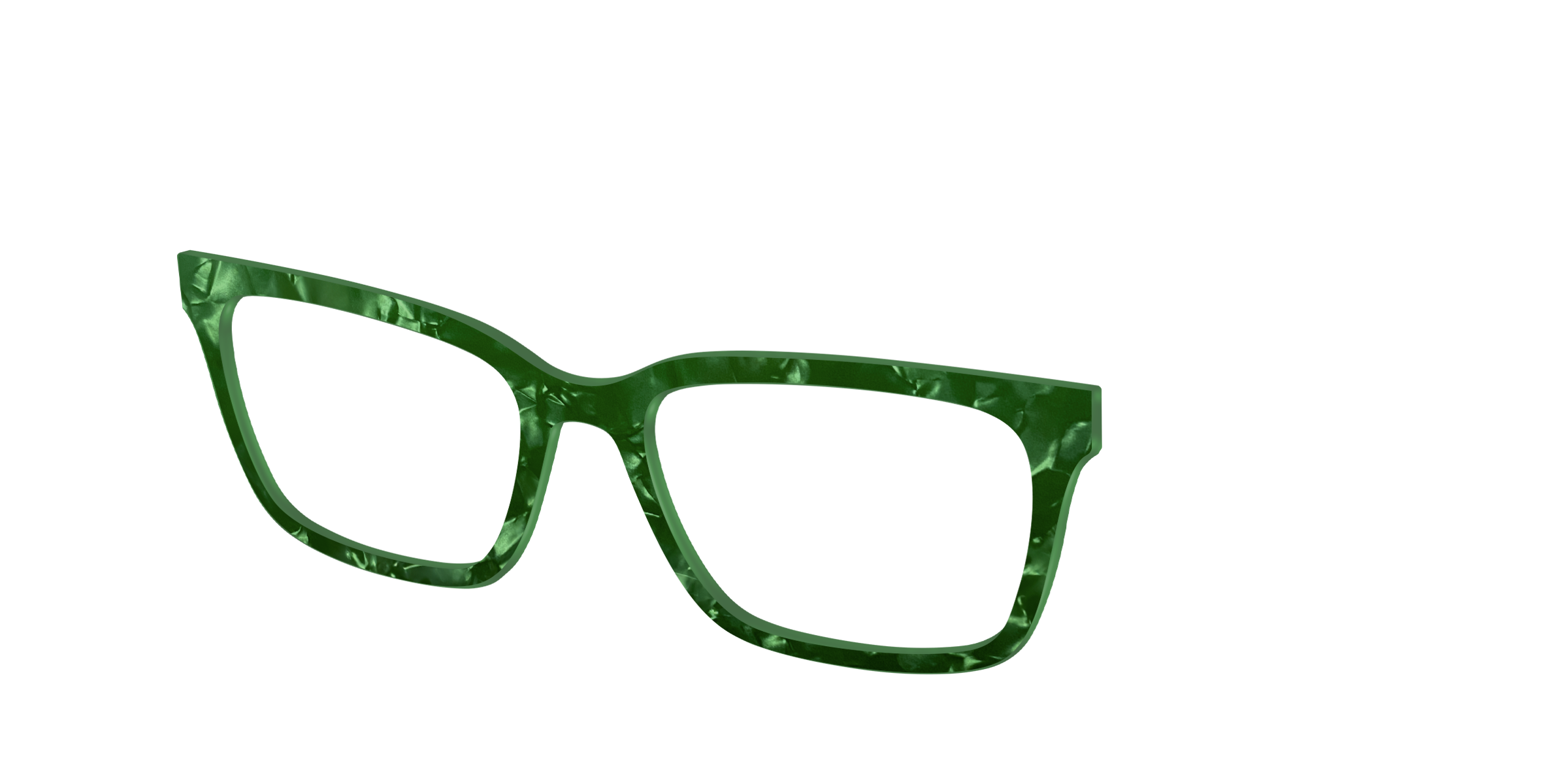 Pair Eyewear Design Tops The Peridot Pearl Marble top verde marmo