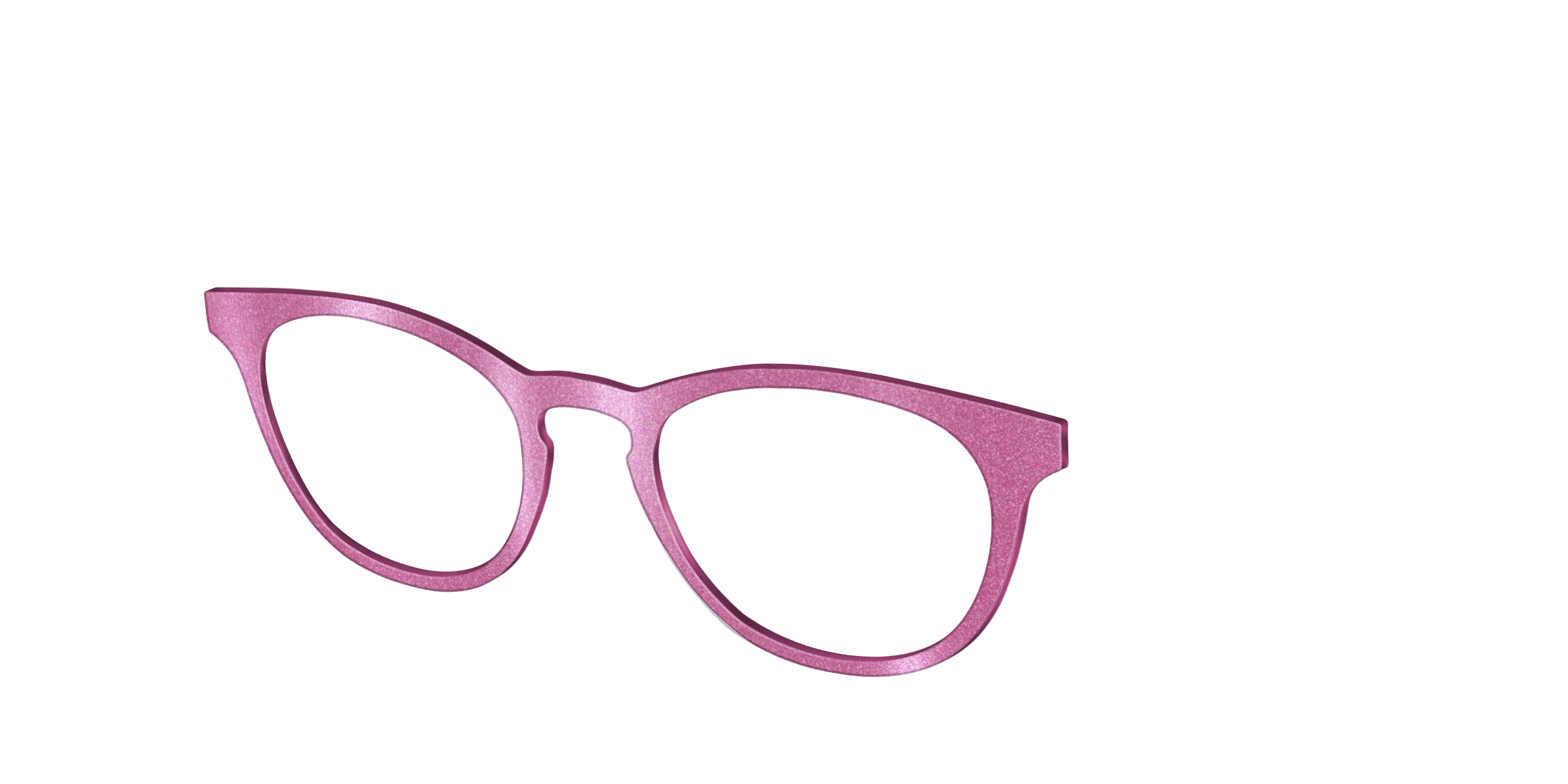 Pair Eyewear Solid Tops The Pink Shimmer top occhiali rosa shimmer