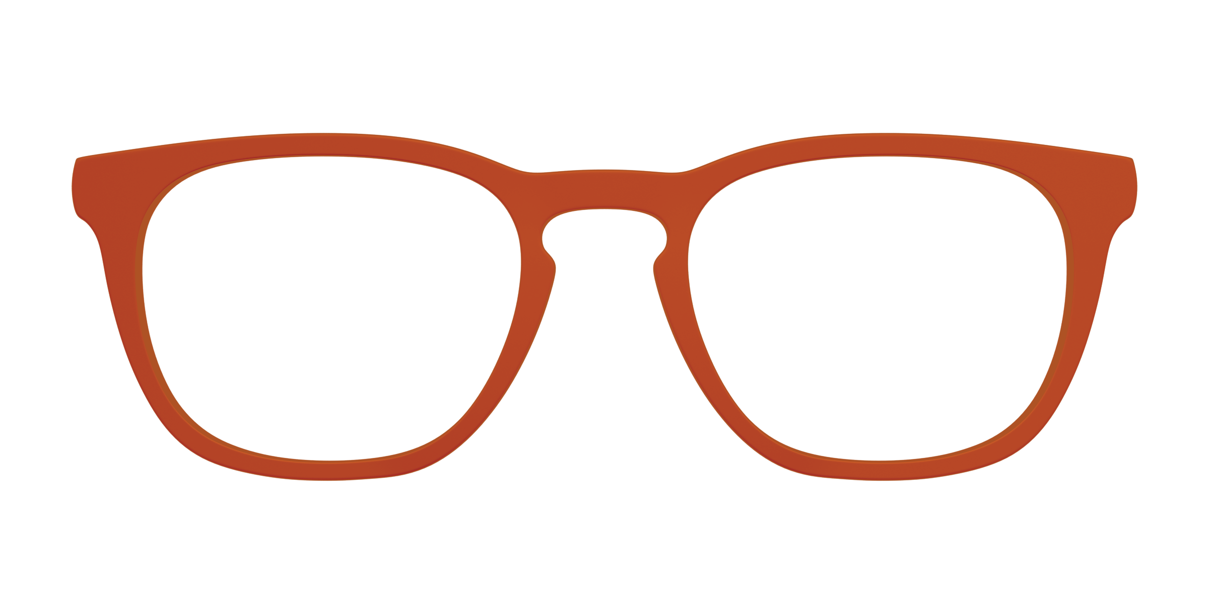Pair Eyewear Solid Tops The Burnt Orange top arancione