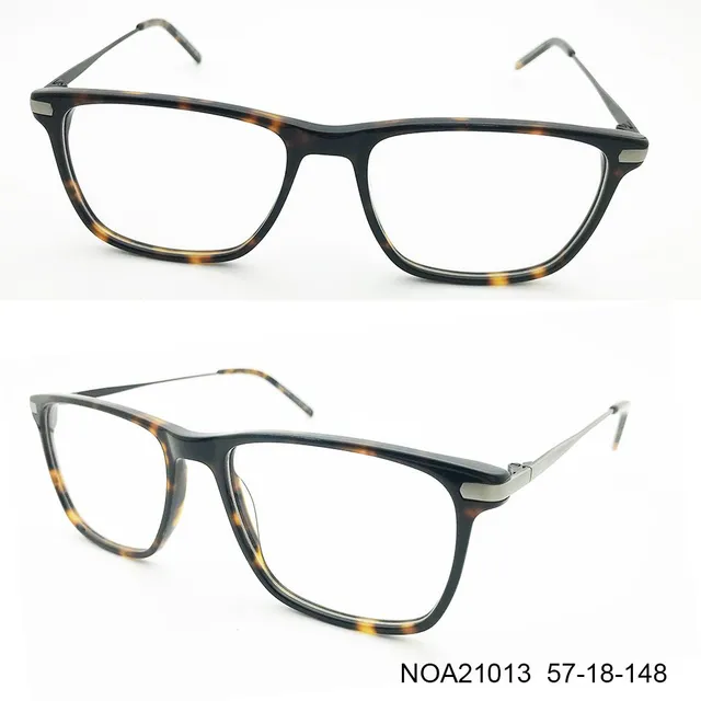 Ouyuan Glasses Frames NOA21013 montatura tartarugata uomo acetato