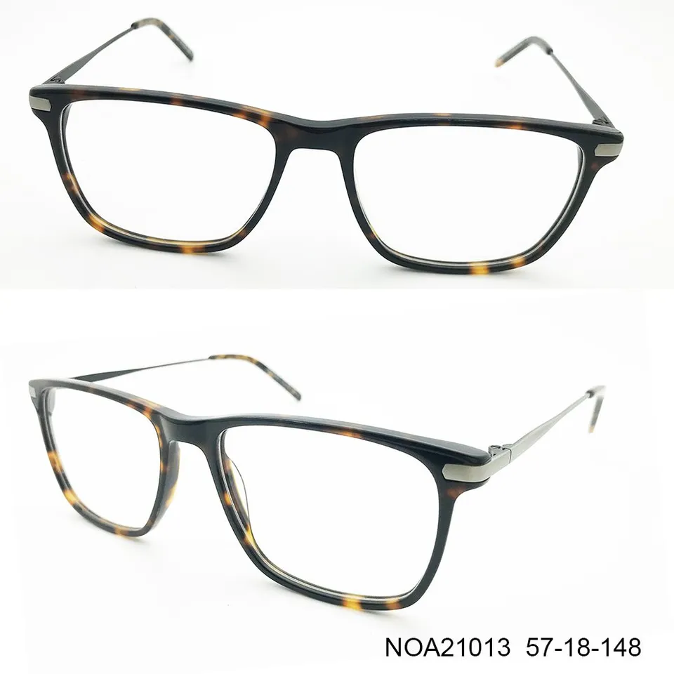 Ouyuan Glasses Frames NOA21013 montatura tartarugata uomo acetato