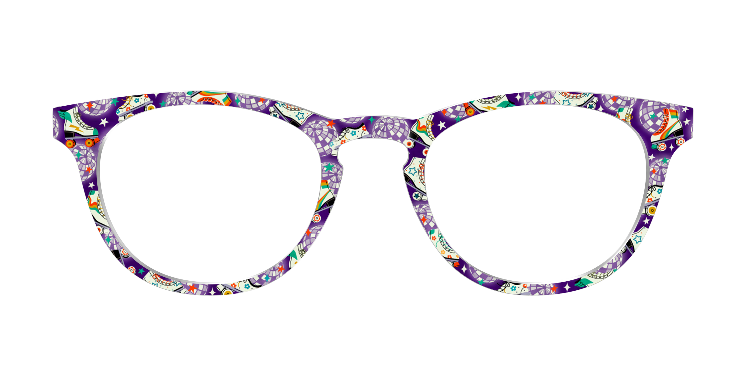Pair Eyewear Design Tops The Roller Disco top per occhiali colorato