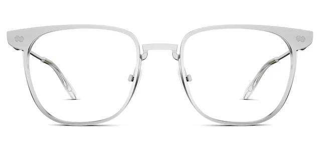 Pair Eyewear Nola Black Metal montatura metallo quadrata nera