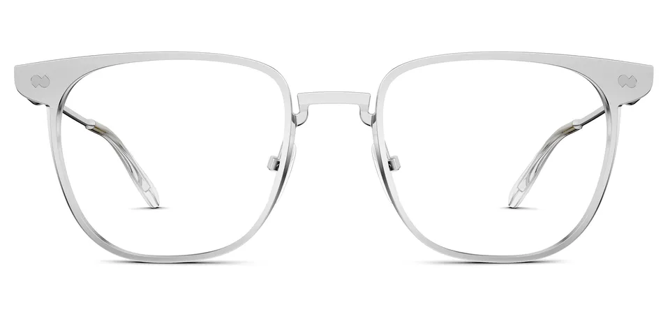 Pair Eyewear Nola Black Metal montatura metallo quadrata nera