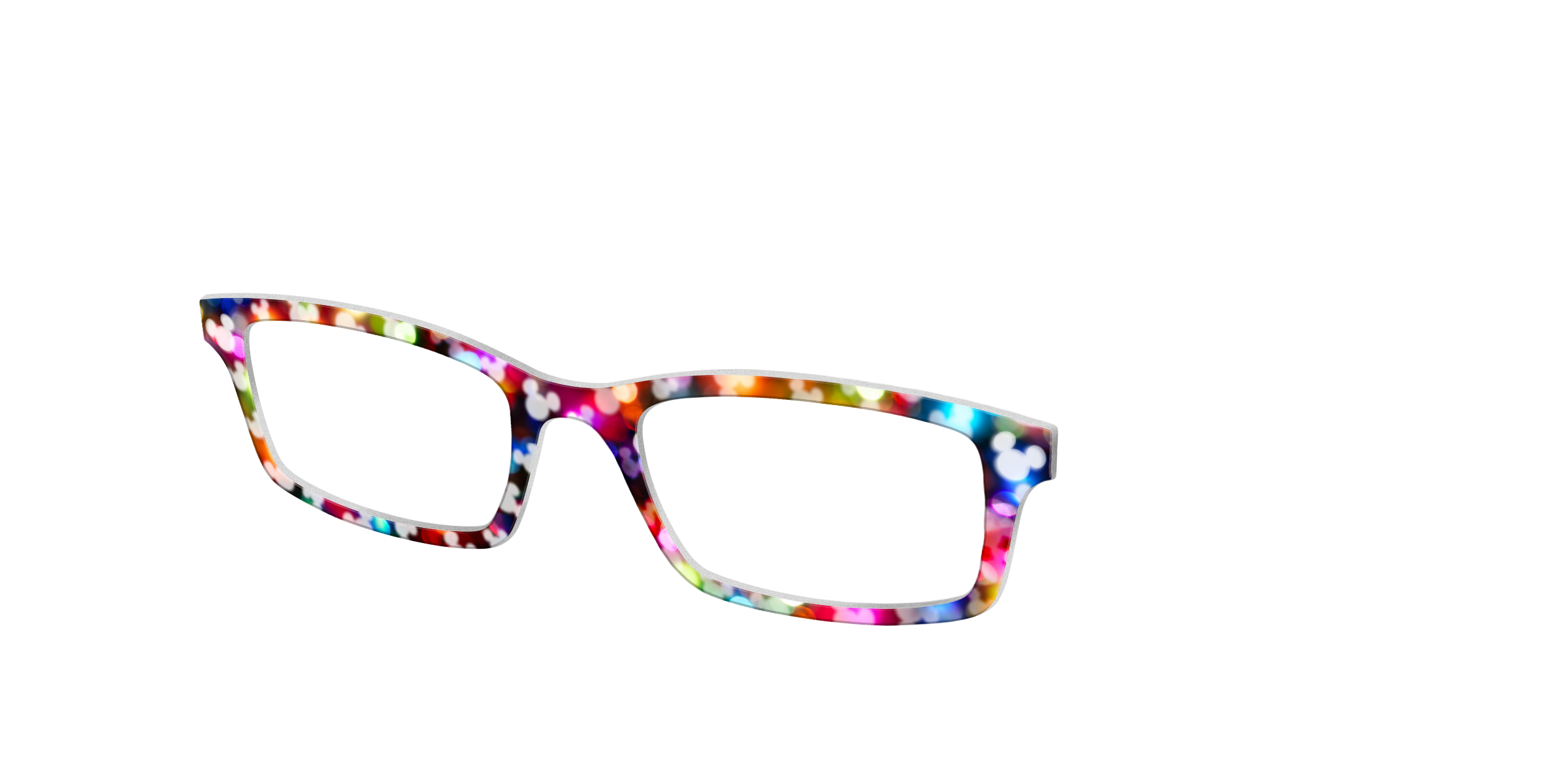Pair Eyewear Collabs Mickey Bokeh top magnetico nero Disney