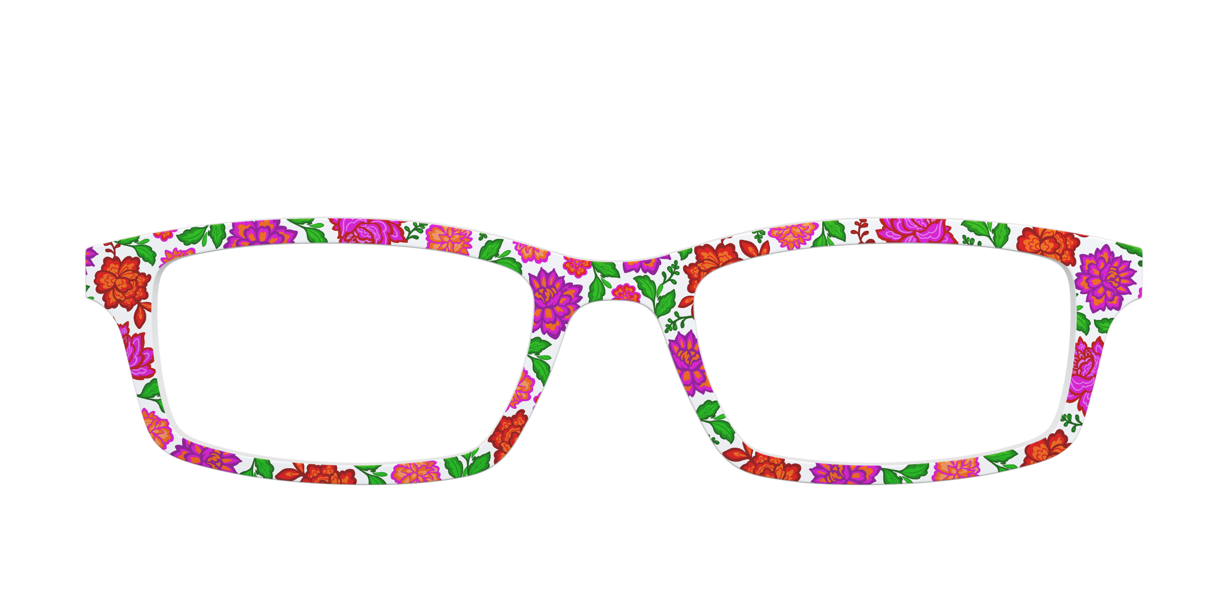 Pair Eyewear Collabs Terrace Floral top occhiali floreale