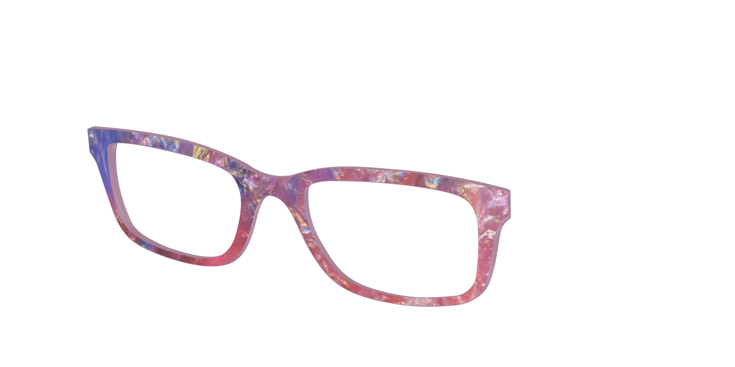 Pair Eyewear Design Tops The Pink Nebulous Pearl top occhiali rosa