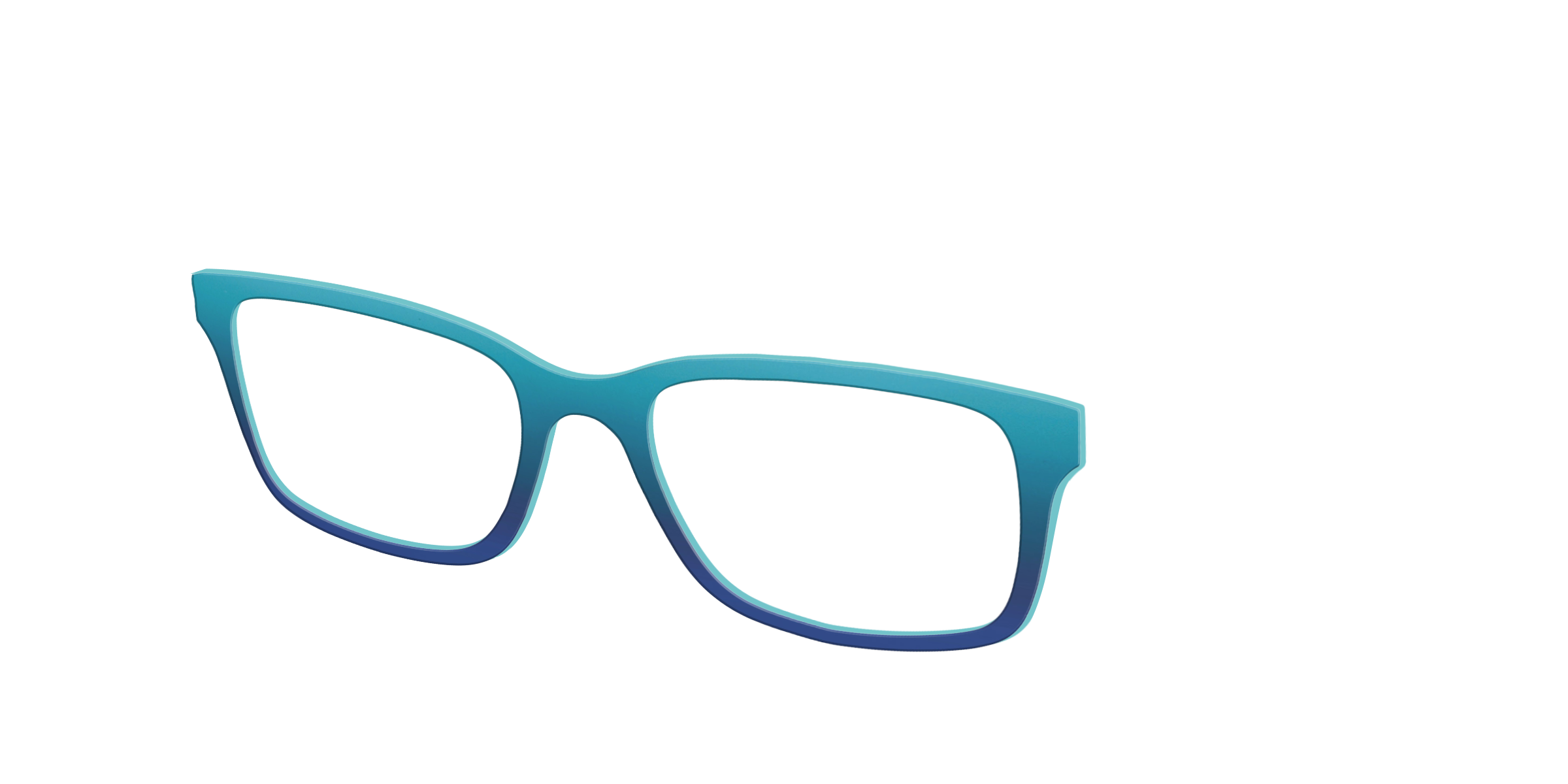 Pair Eyewear Solid Tops The Ocean Blue top per Serra