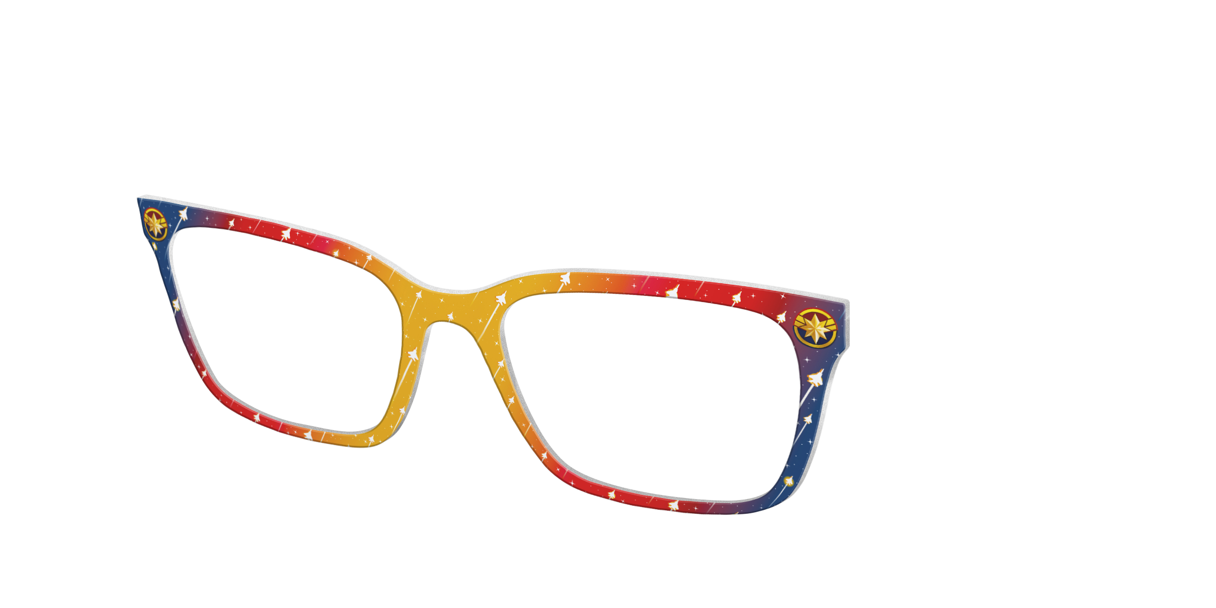 Pair Eyewear Collabs The Captain Marvel Suit top per occhiali Marvel