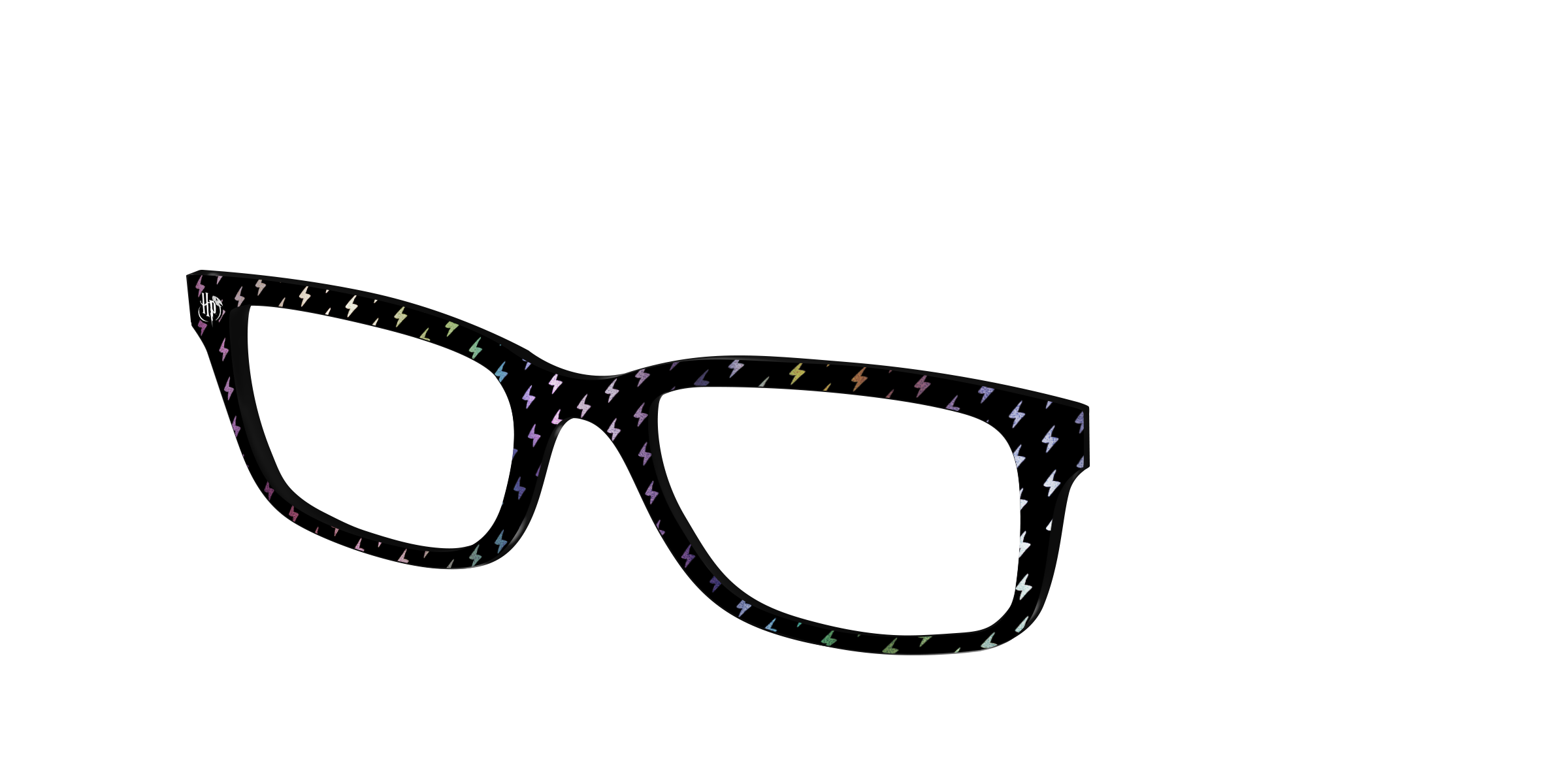 Pair Eyewear Collabs Holographic Lightning Bolts top magnetico