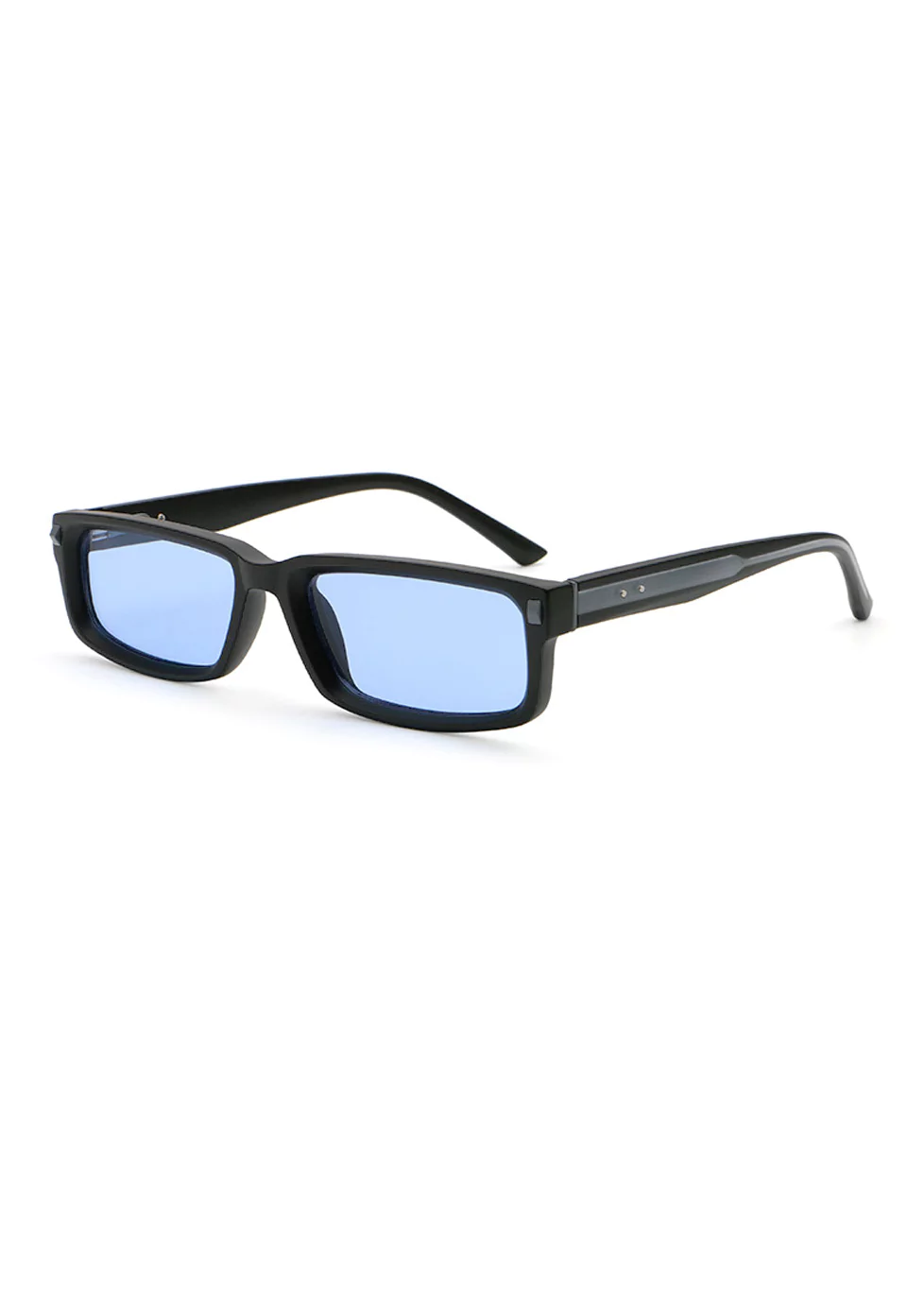 Ouyuan S309812 occhiali sole rettangolari polarizzati PC 62-19-145