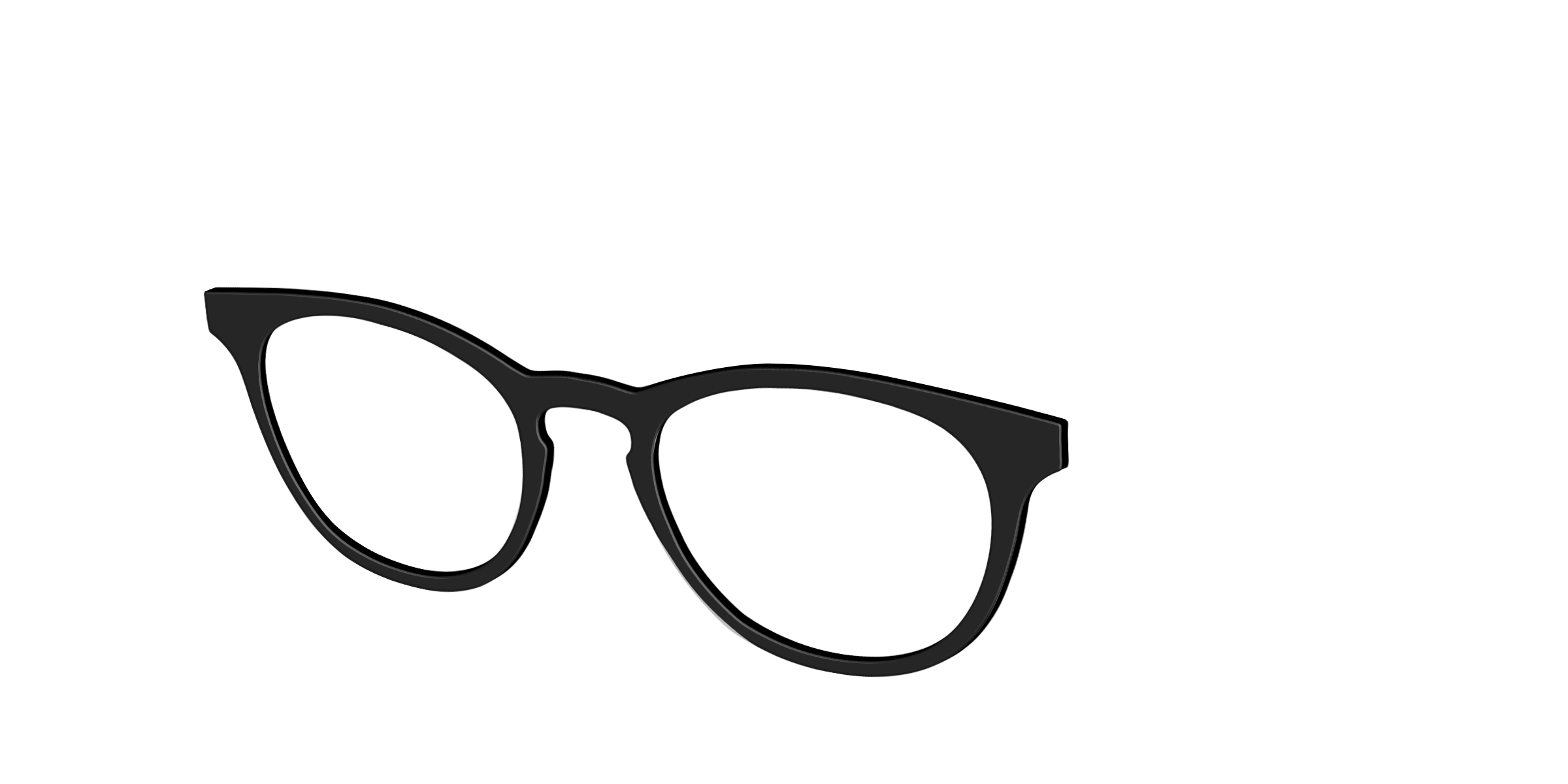 Pair Eyewear Solid Tops The Black top magnetico nero 081