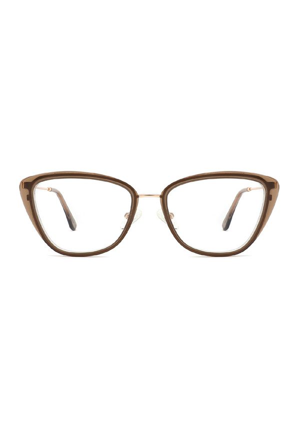 Ouyuan Eyewear TA9029 occhiali vista cat-eye nero