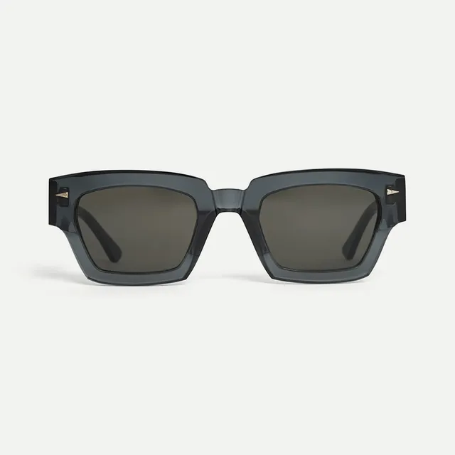 AHLEM Magenta occhiali da sole Black Storm acetato