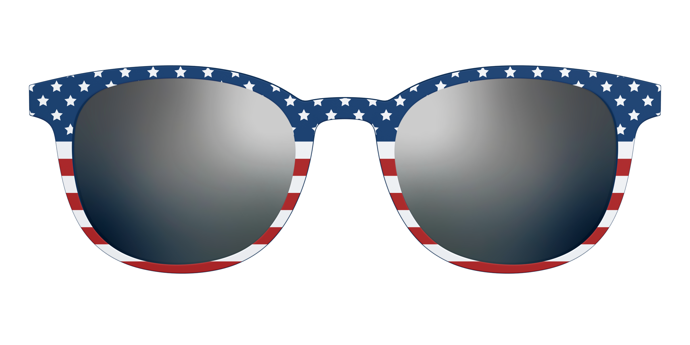 Pair Eyewear Sun Tops Stars Stripes occhiale sole polarizzato