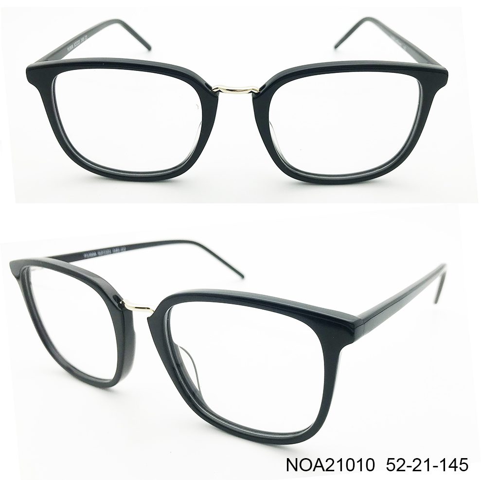 Ouyuan Glasses Frames NOA21010 occhiali da vista nero unisex