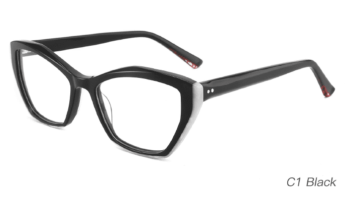 Ouyuan NOA23009 montatura occhiali acetato colorata