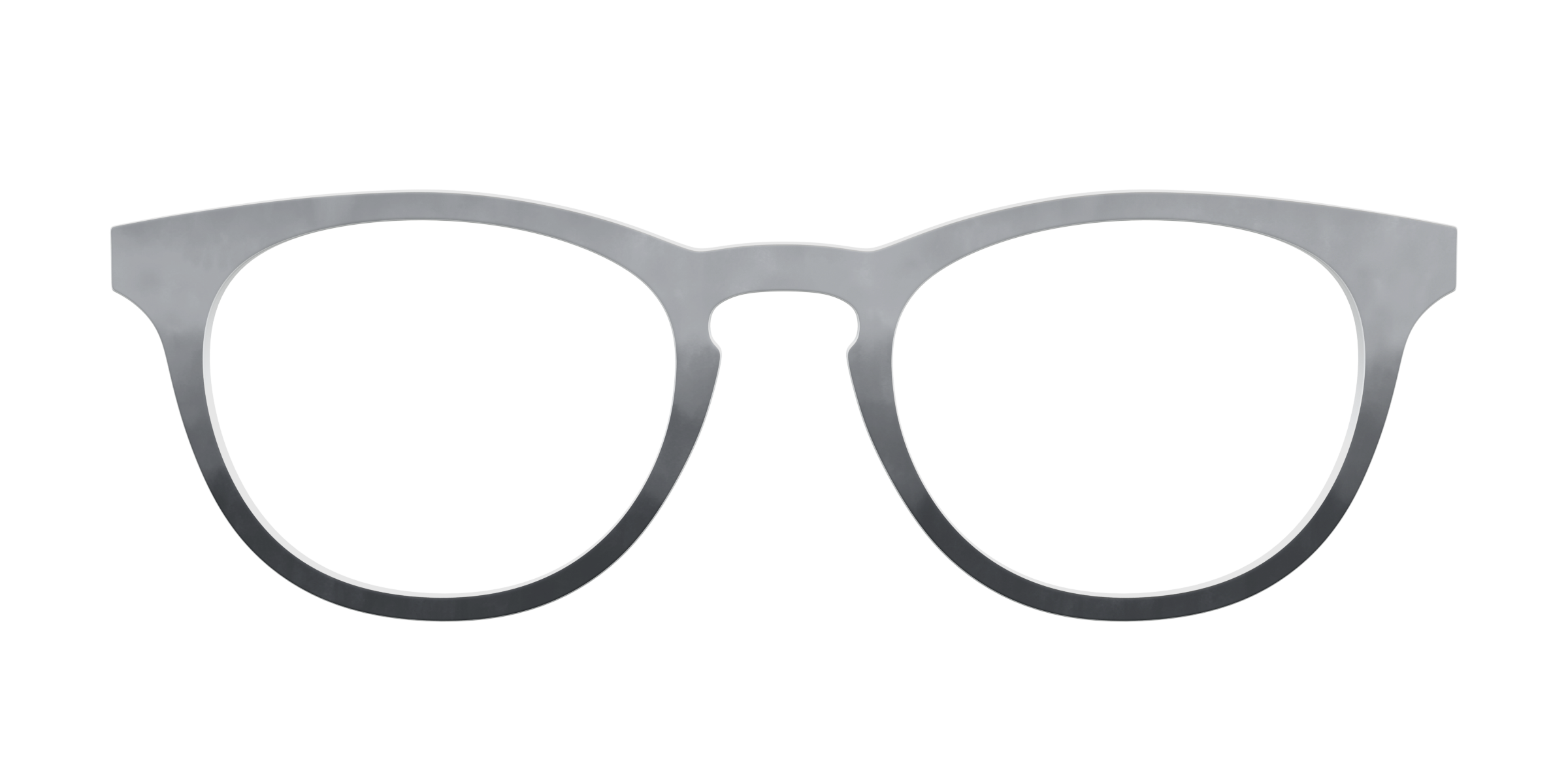 Pair Eyewear Solid Tops The Slate Dip Dye top occhiali grigio