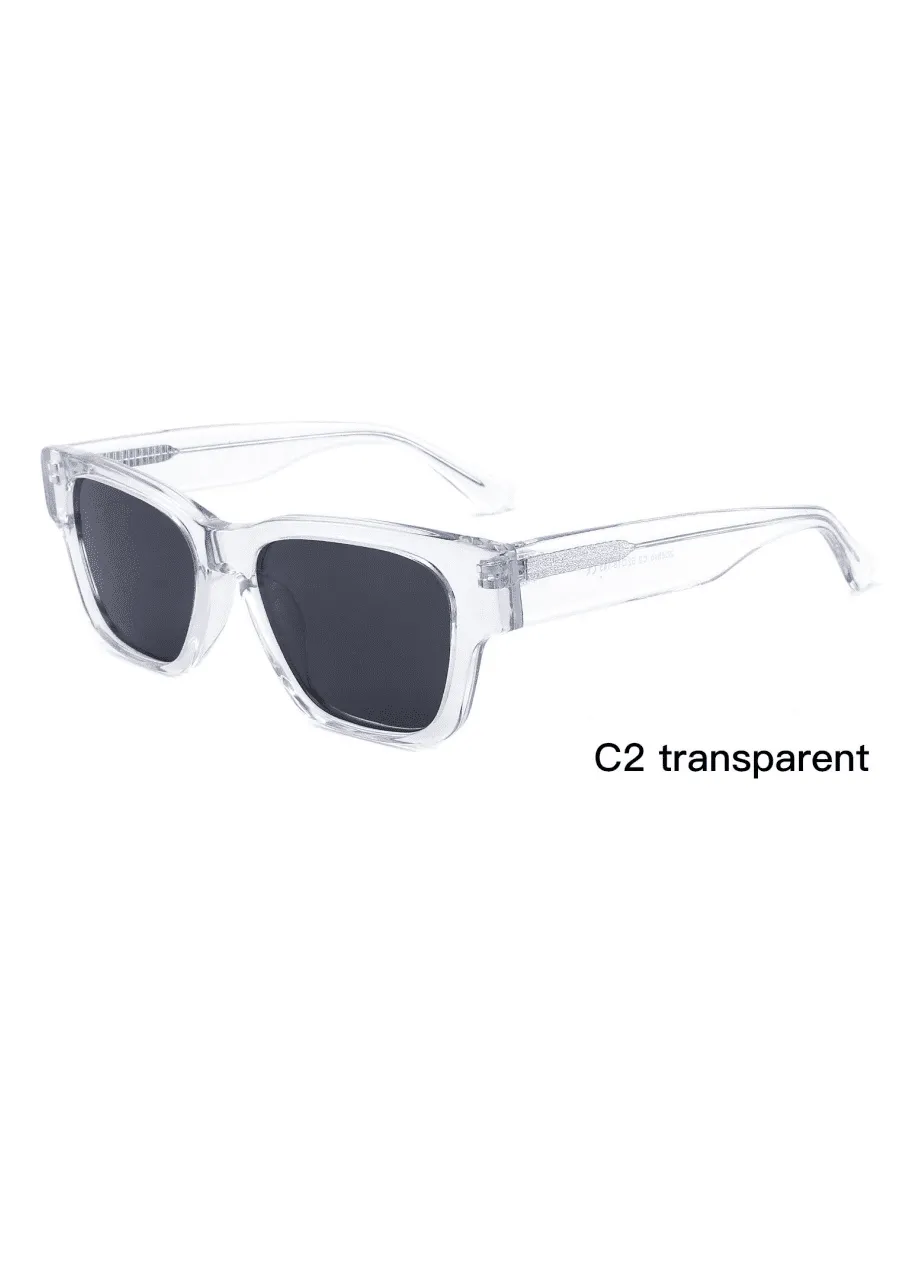 Ouyuan ZD8840 occhiali da sole quadrati retro