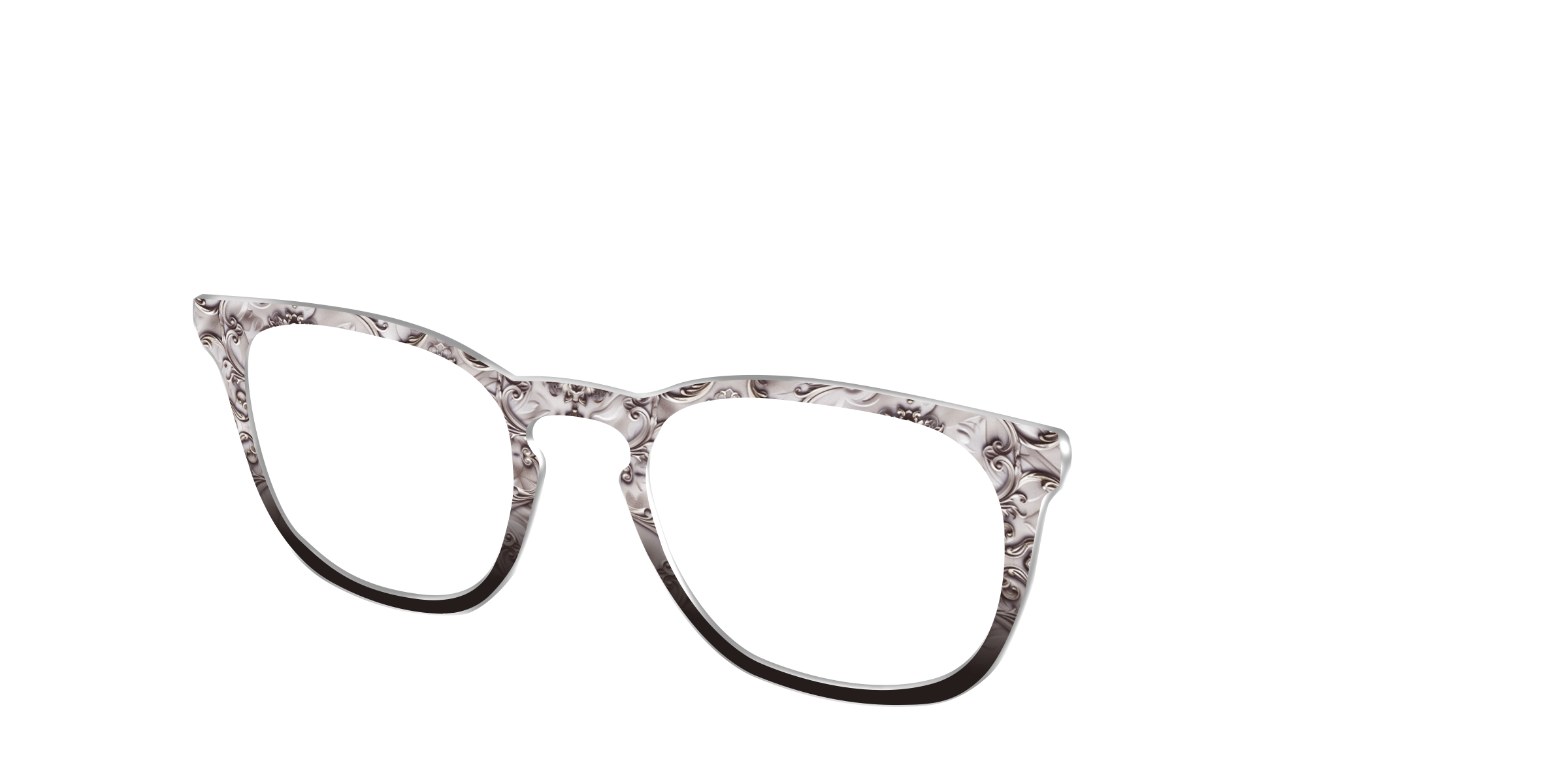 Pair Eyewear Heritage Damask top magnetico Cedro