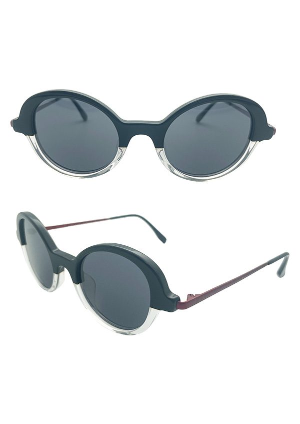 Ouyuan NSA24111 occhiali da sole donna ovali acetato