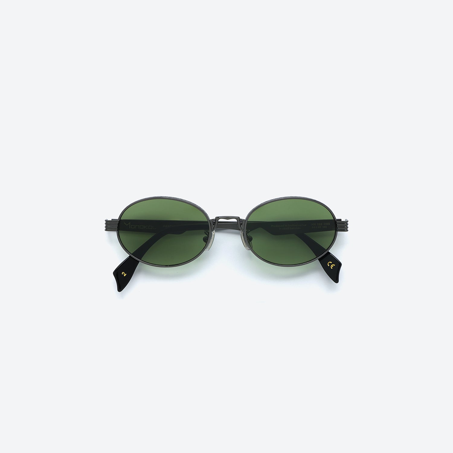 Monokol Evolved Boldness MK328 C3 Occhiali da Sole Rotondi Metallo