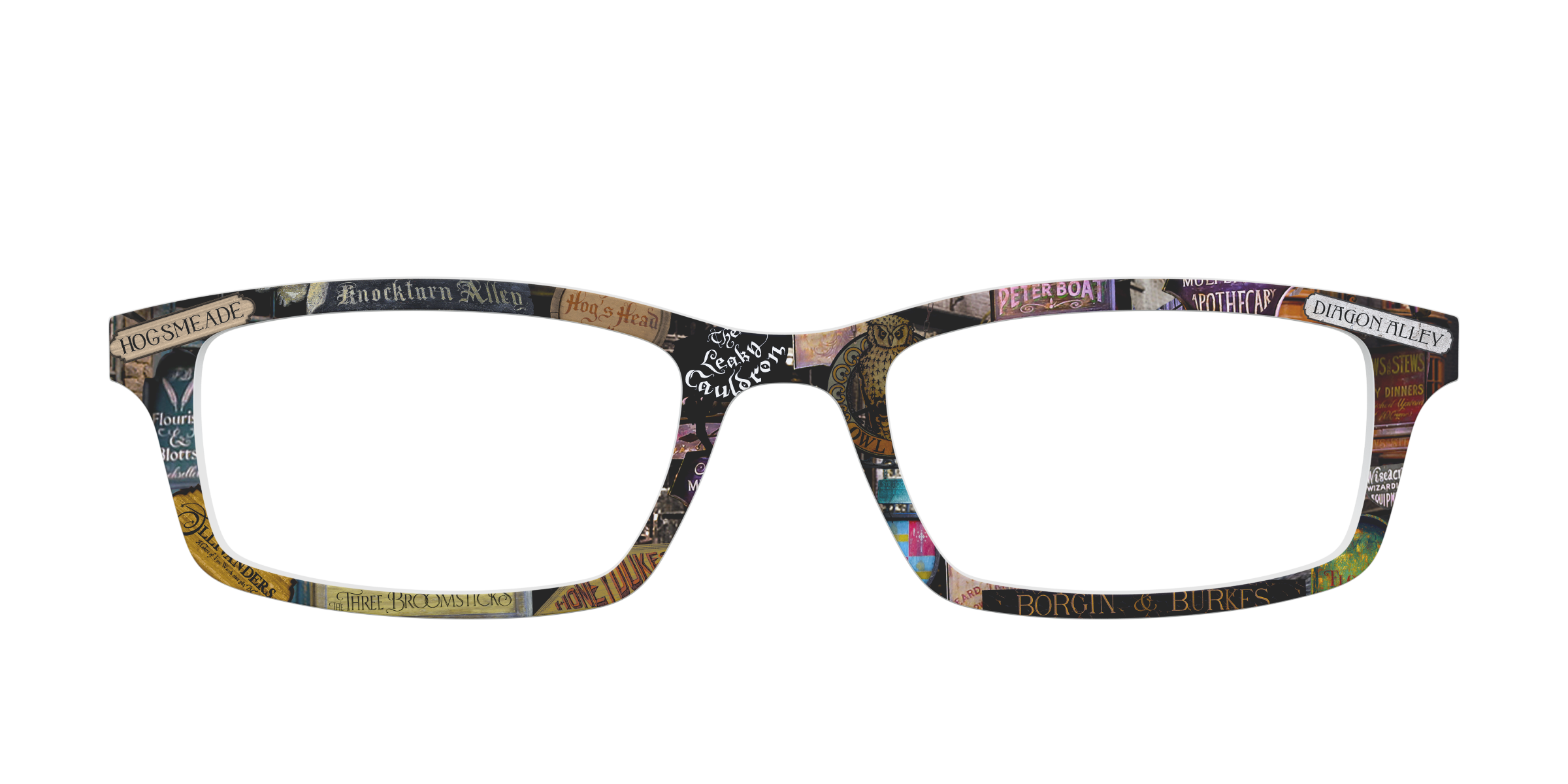 Pair Eyewear Wizarding Shops top frame Cedro marrone