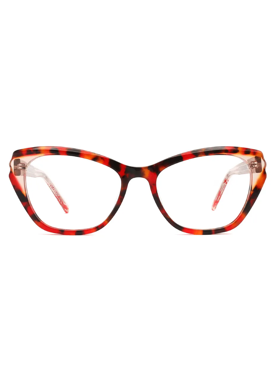 Ouyuan NOA23007 Occhiali da Vista Multicolore Acetato