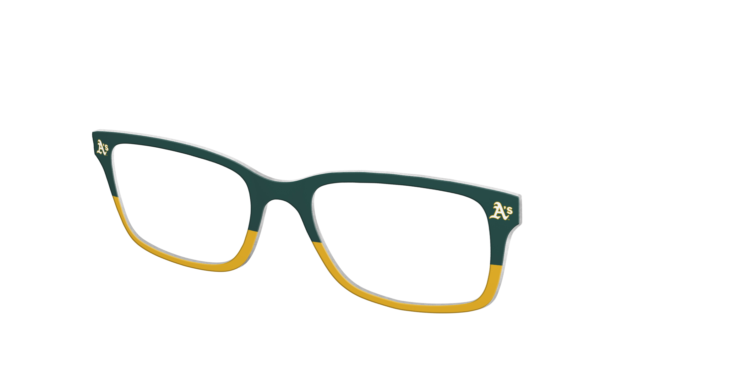 Pair Eyewear School Spirit Athletics Split top occhiali giallo
