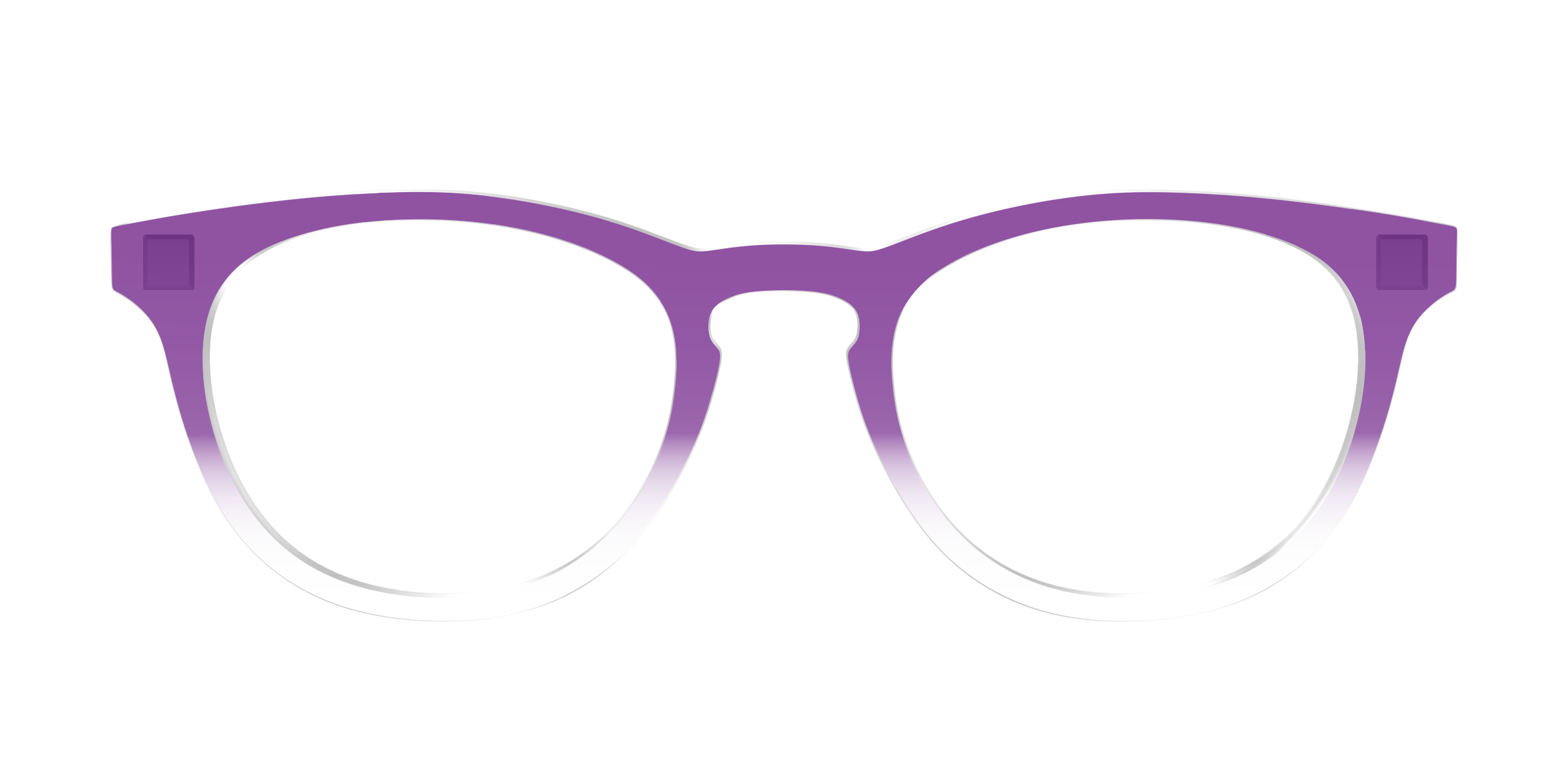 Pair Eyewear Solid Tops Grape Gradient Crystal top viola 254