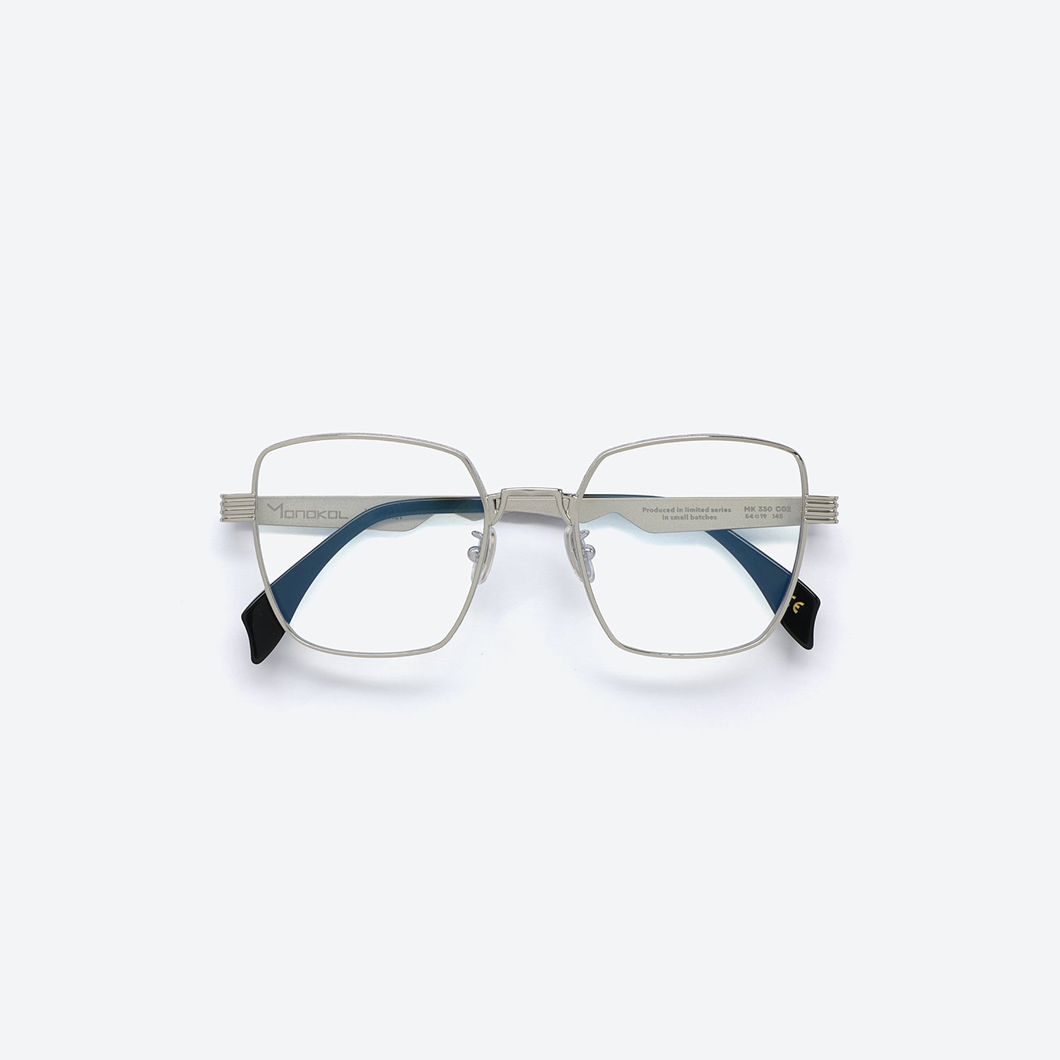Monokol Evolved Boldness MK330 C2 occhiali da vista quadrati metallo