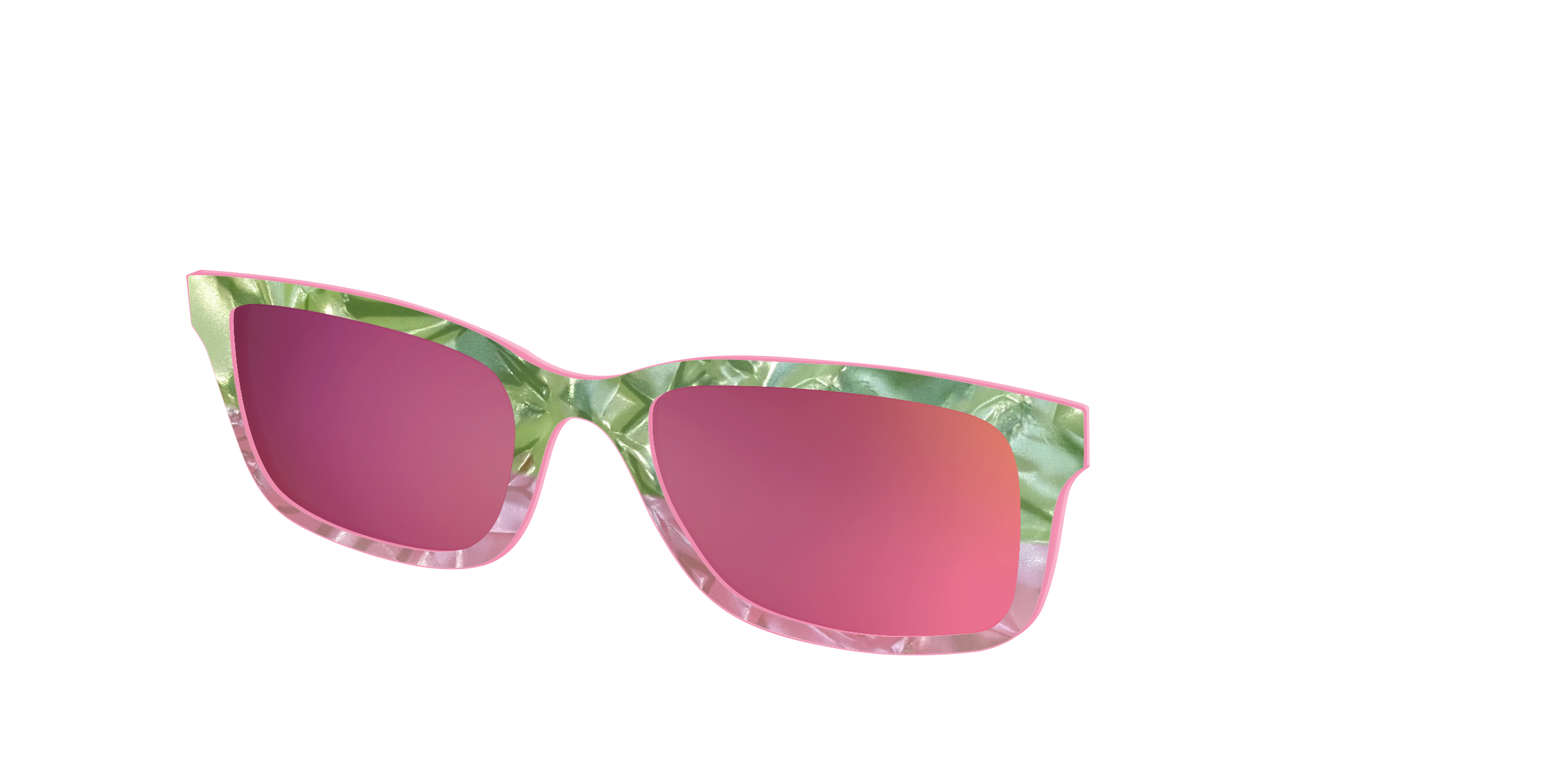 Pair Eyewear Sun Tops Kiwi Guava Pearl top sole 549