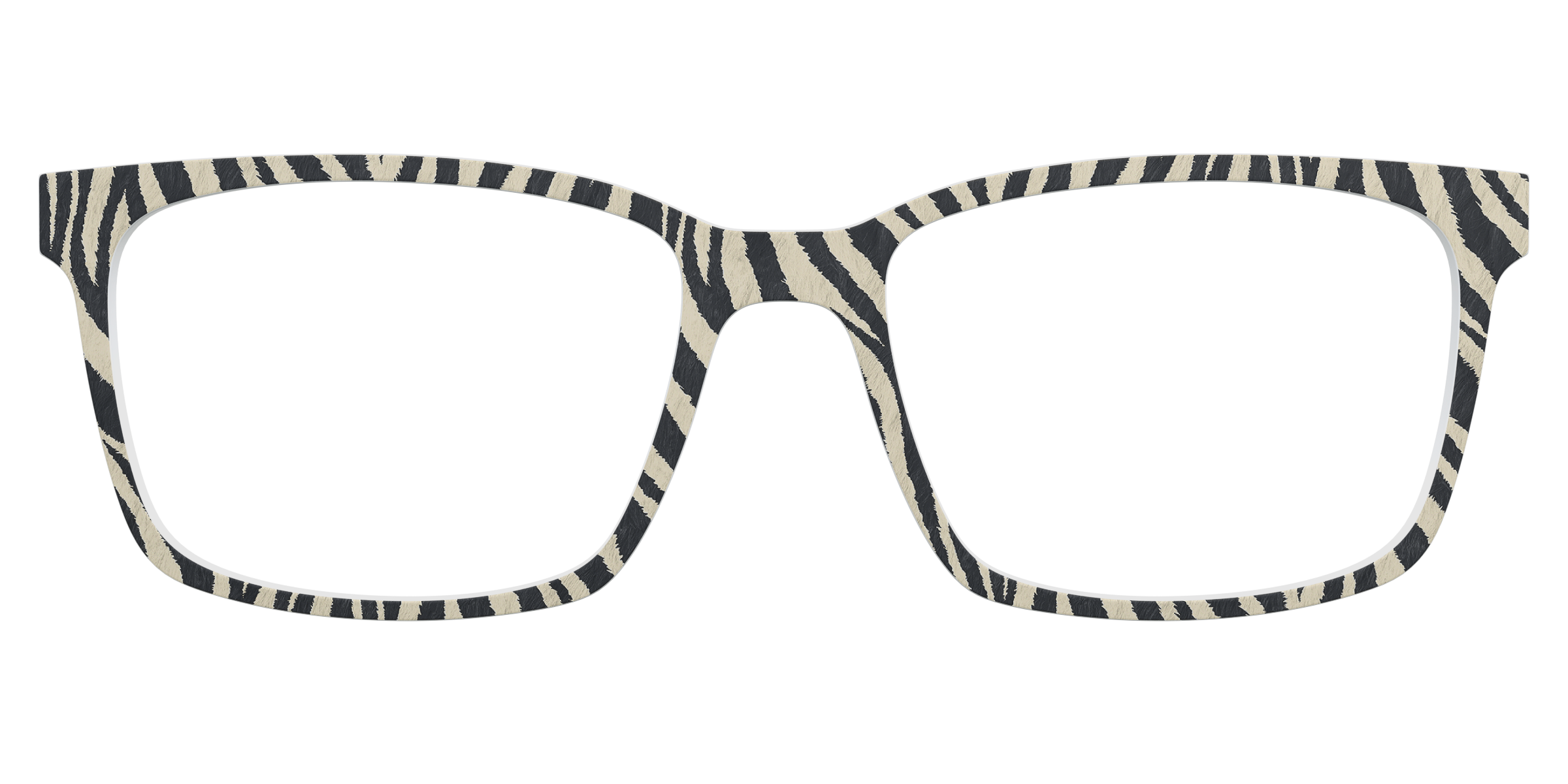 Pair Eyewear Solid Tops Zebra Stripes top occhiali bianco
