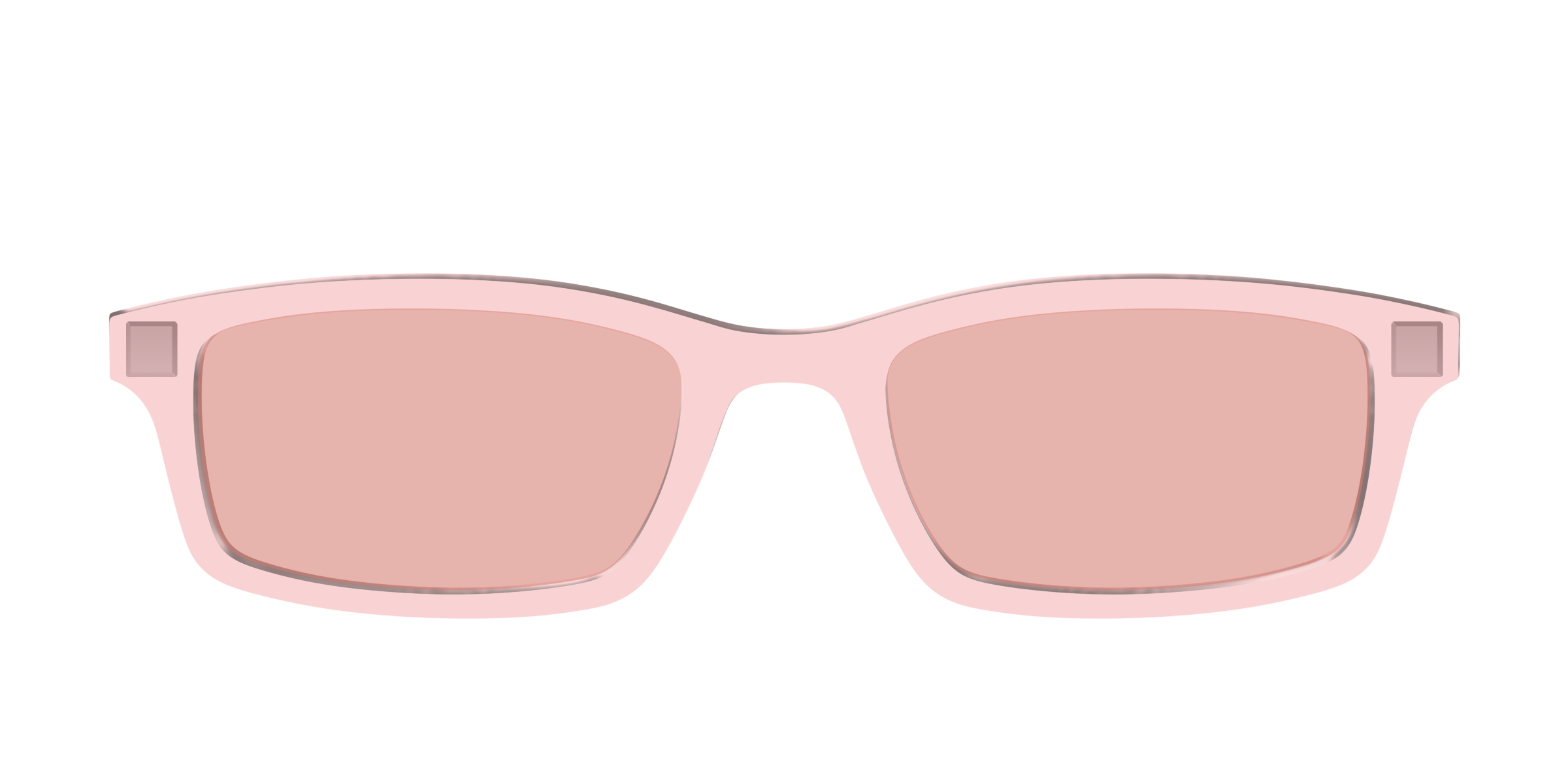 Pair Eyewear Design Tops Pink Crystal top rosa 269