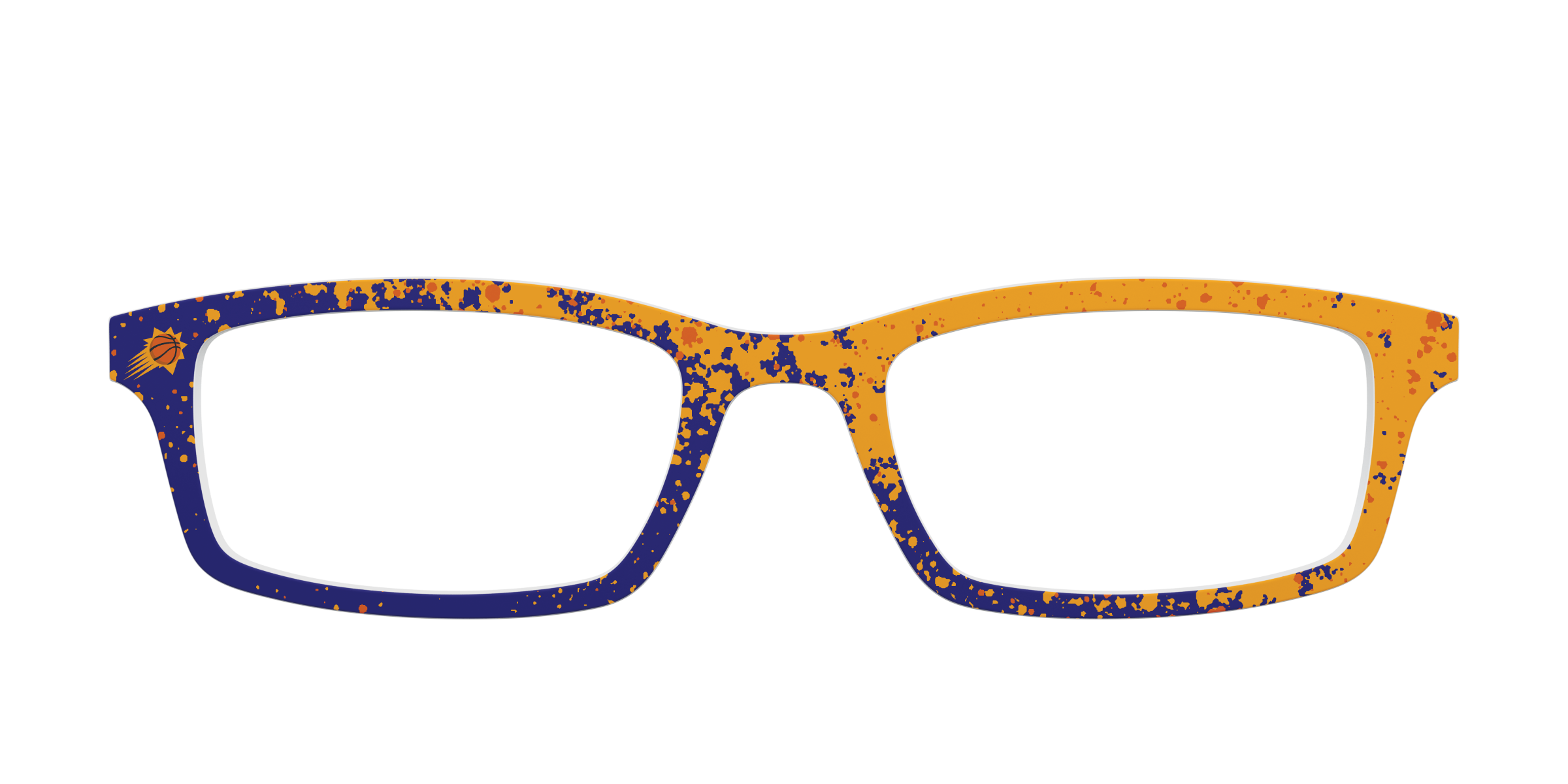 Pair Eyewear School Spirit Suns Splatter top magnetico Cedro