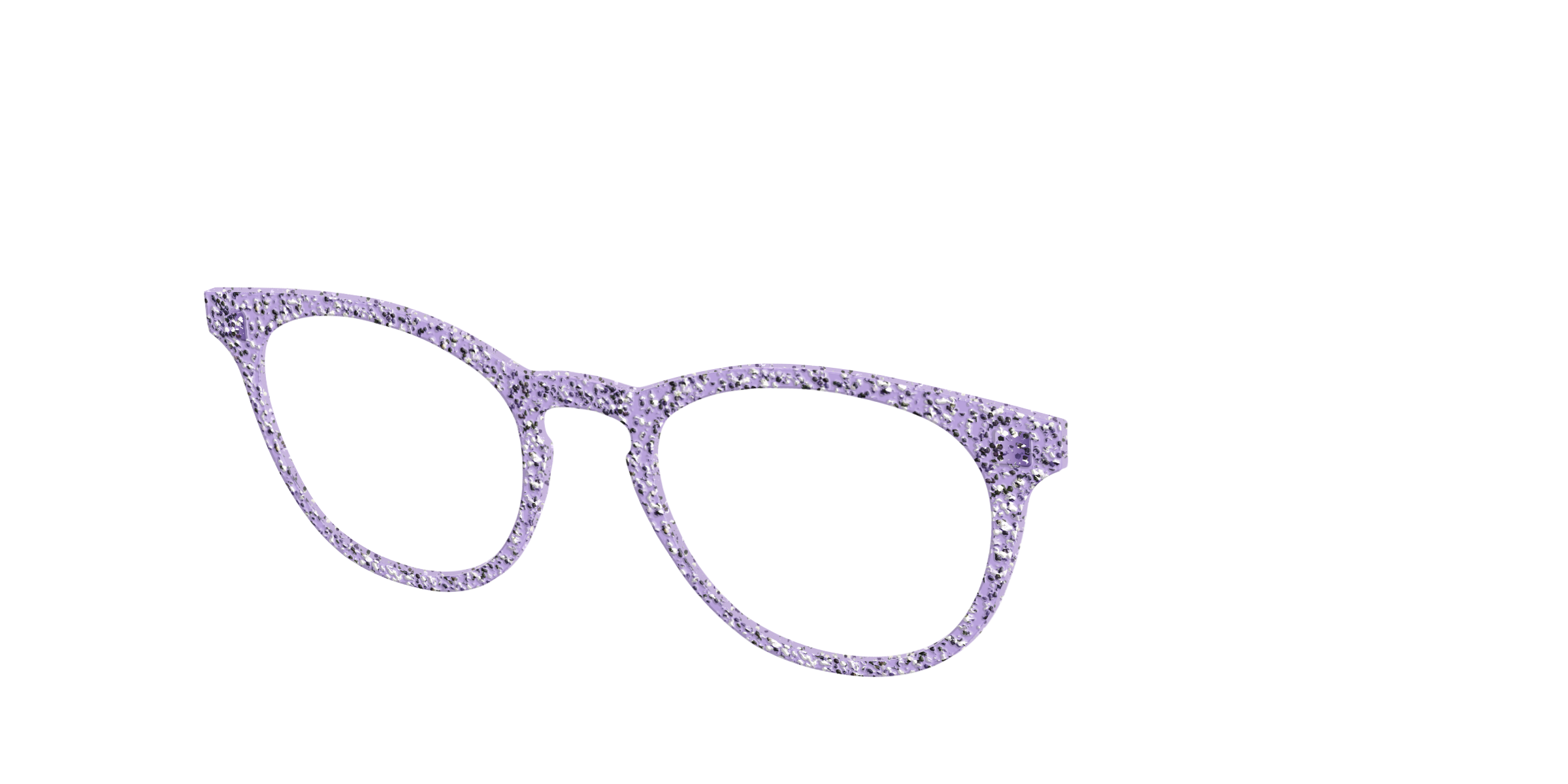 Pair Eyewear Solid Tops The Lavender Sparkle top magnetico lilla glitter